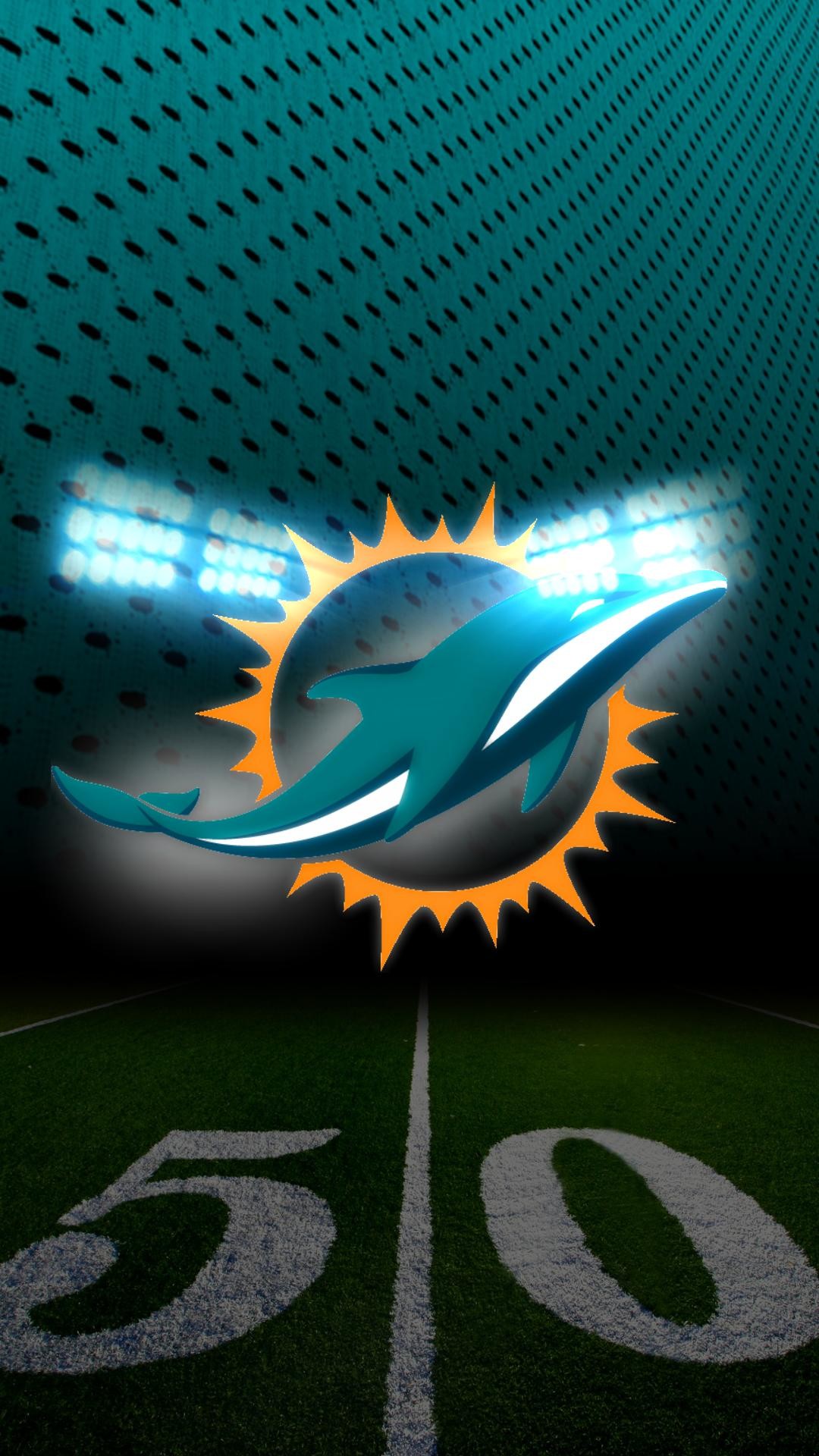 black miami dolphins wallpaper