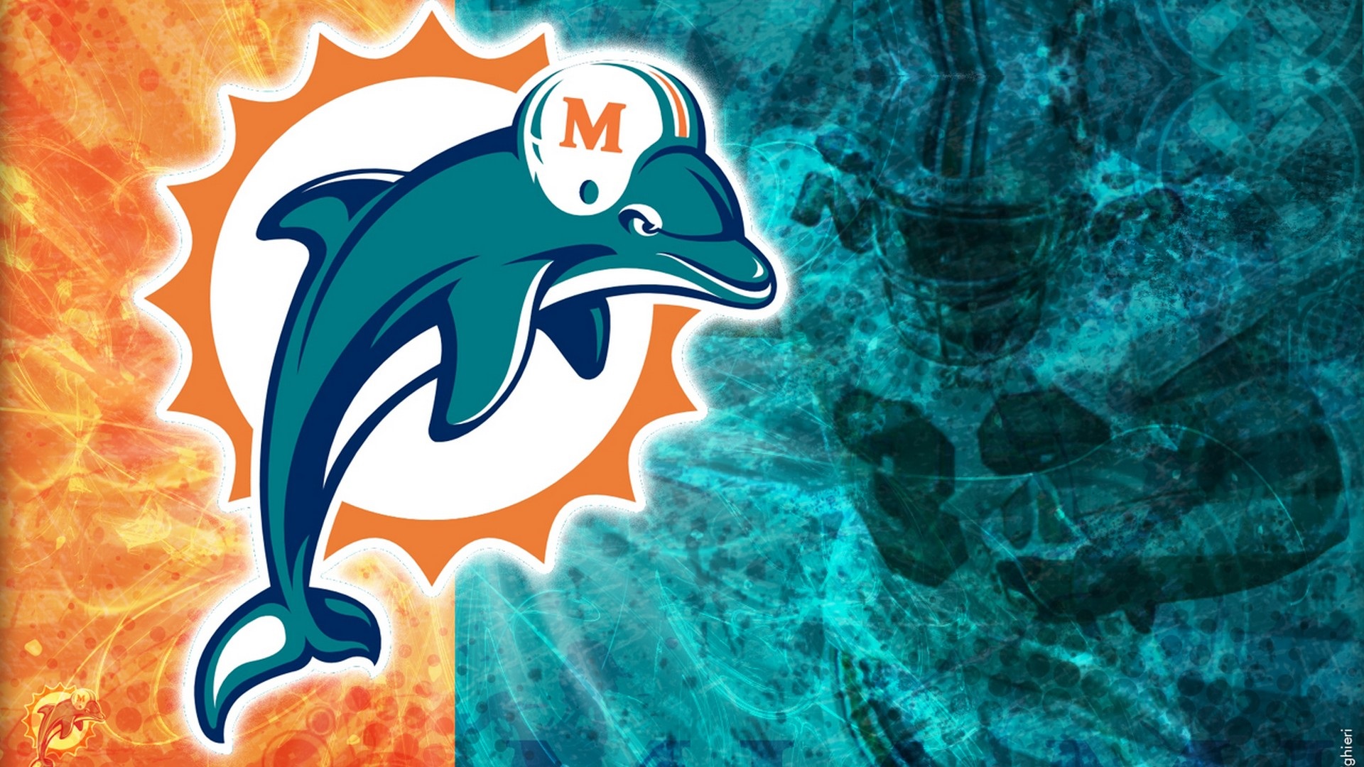 Dolphins Logo Wallpapers - Wallpaper Cave