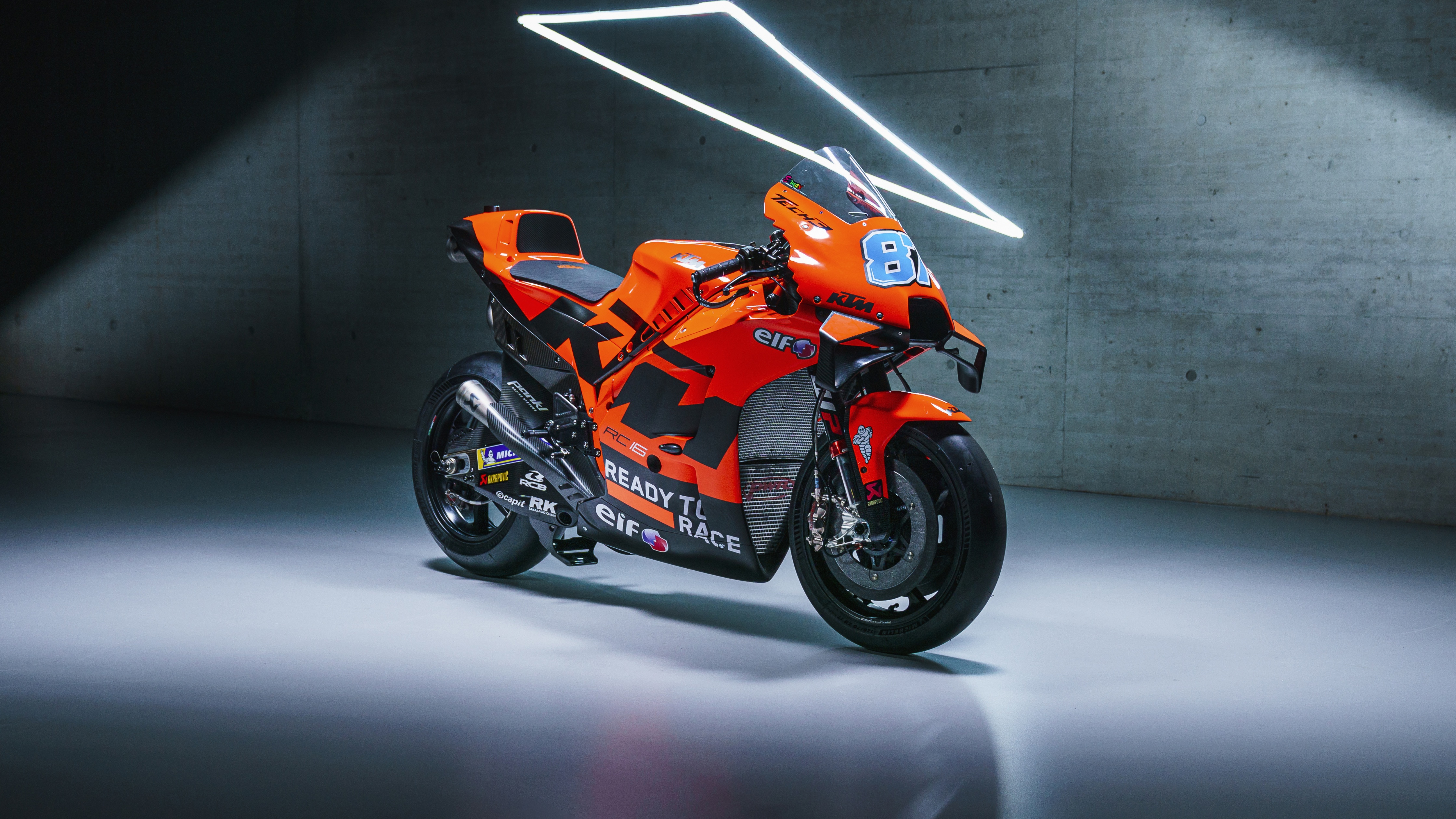 KTM RC16 Tech3 Wallpaper 4K, MotoGP, 2022