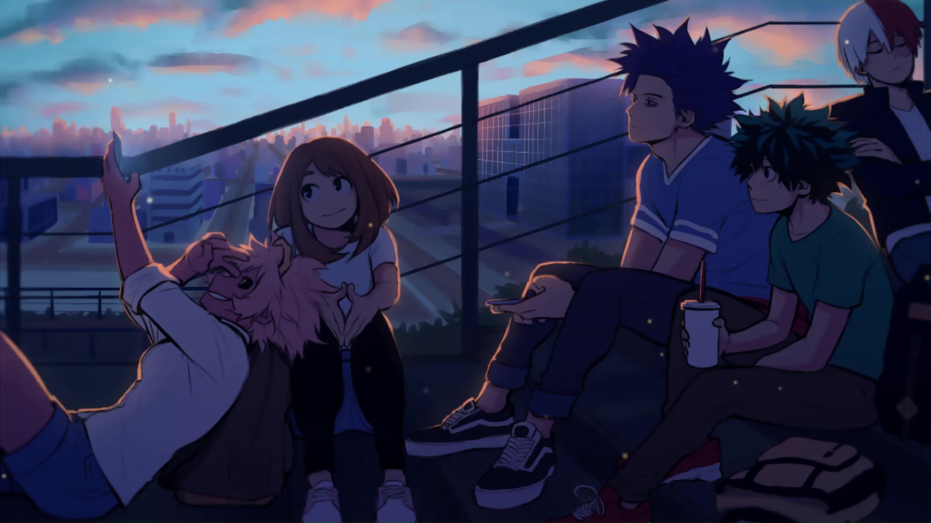 My Hero Academia Discussion Live Wallpaper