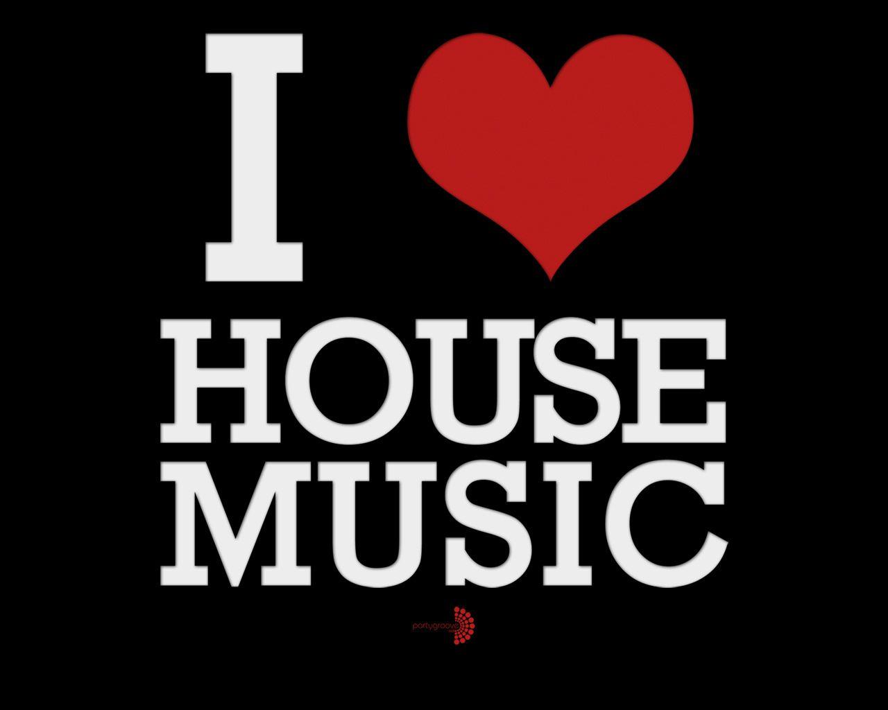 House & Electro Music Wallpaper