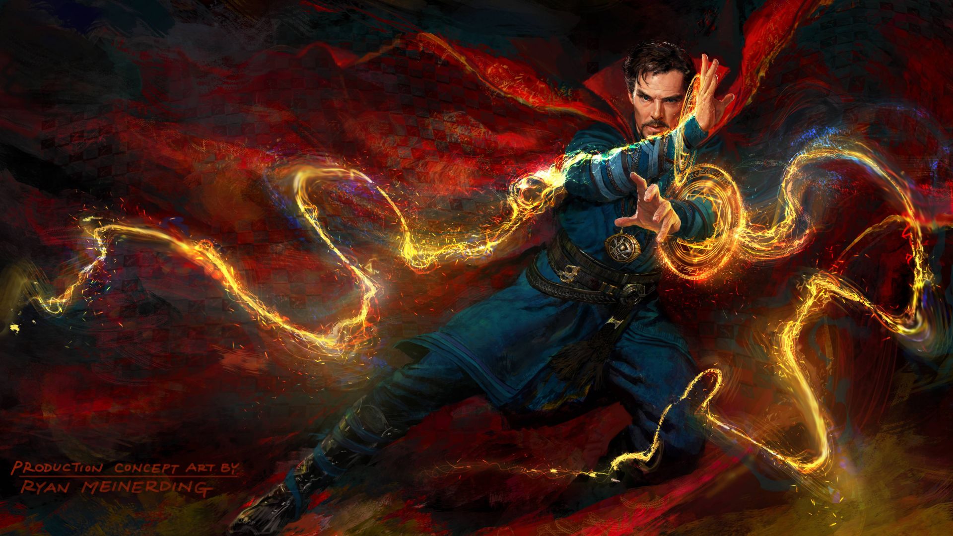 Desktop Wallpaper Doctor Strange Concept Artwork, HD Image, Picture, Background, 3rtlfq