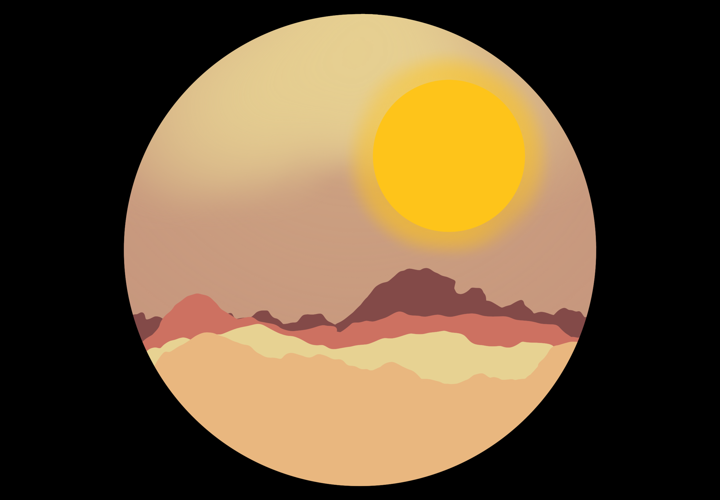 Mountains Daybreak Wallpaper:2360x1640