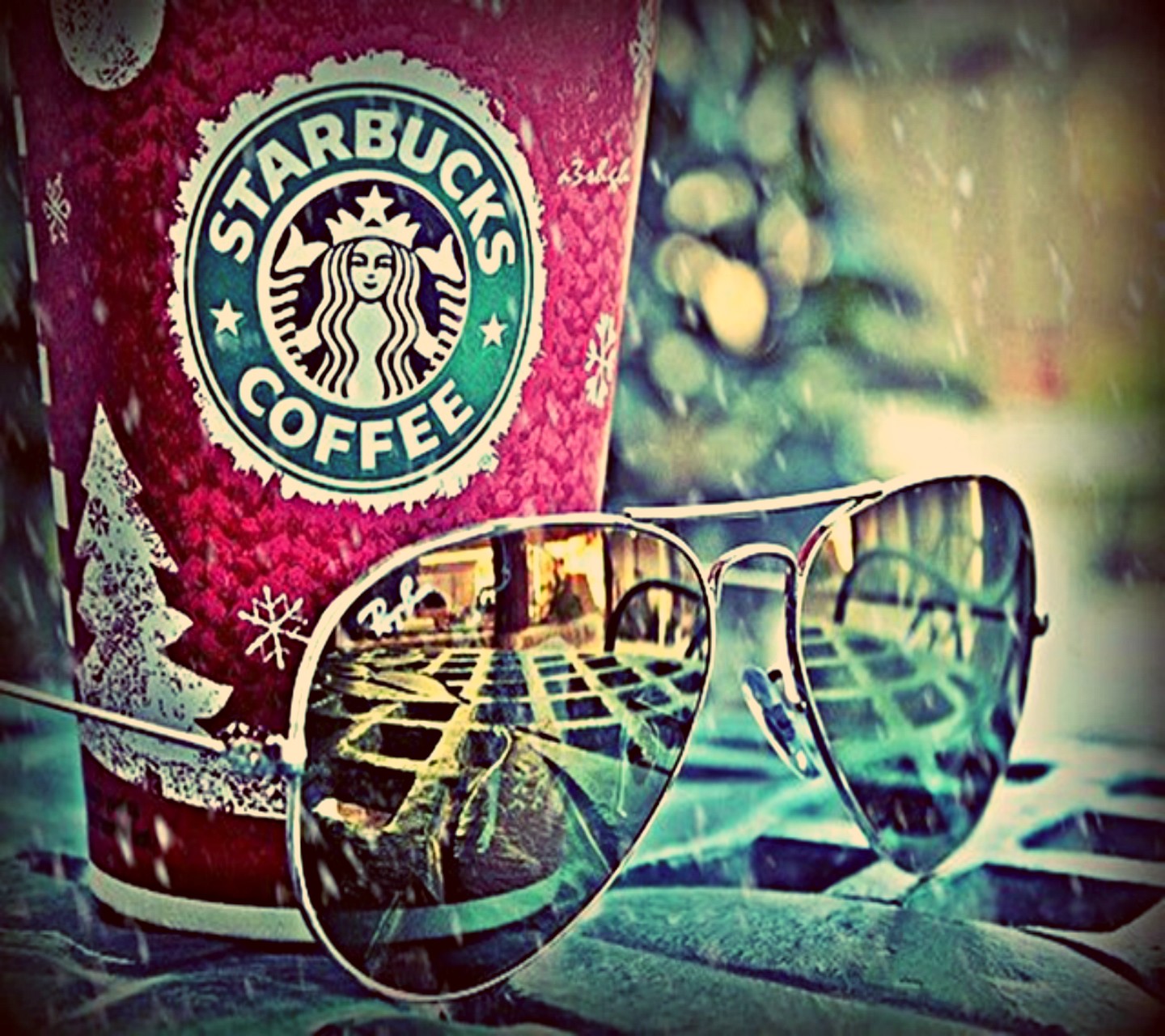 starbucks, Colorful, Blue Wallpaper HD / Desktop and Mobile Background