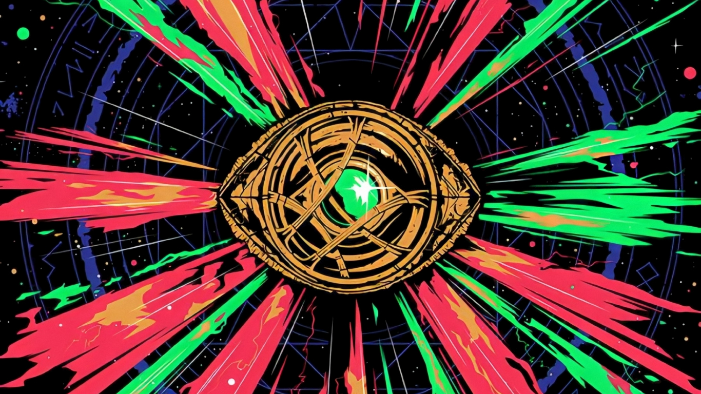Time stone Doctor Strange marvel comics wallpaper