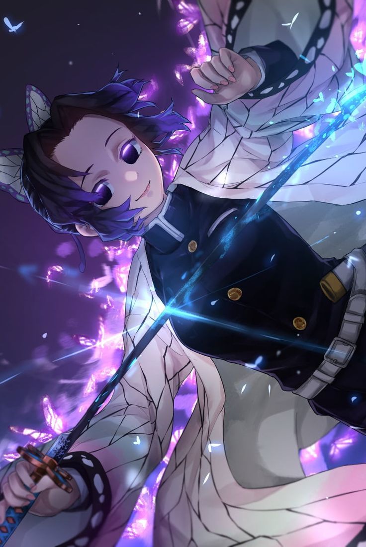 HD wallpaper Anime, Demon Slayer Kimetsu no Yaiba, Shinobu Kochou