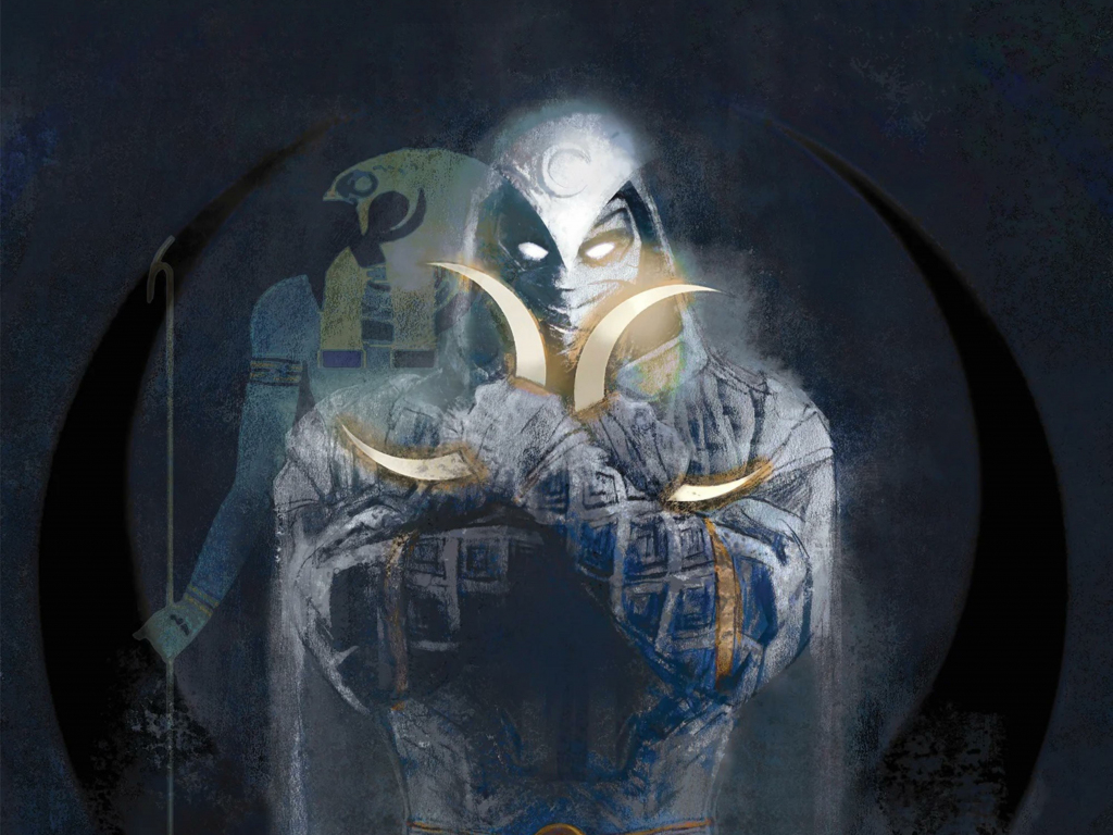 Wallpaper moon knight, empire cover, marvel series, art desktop wallpaper, HD image, picture, background, e8d45f