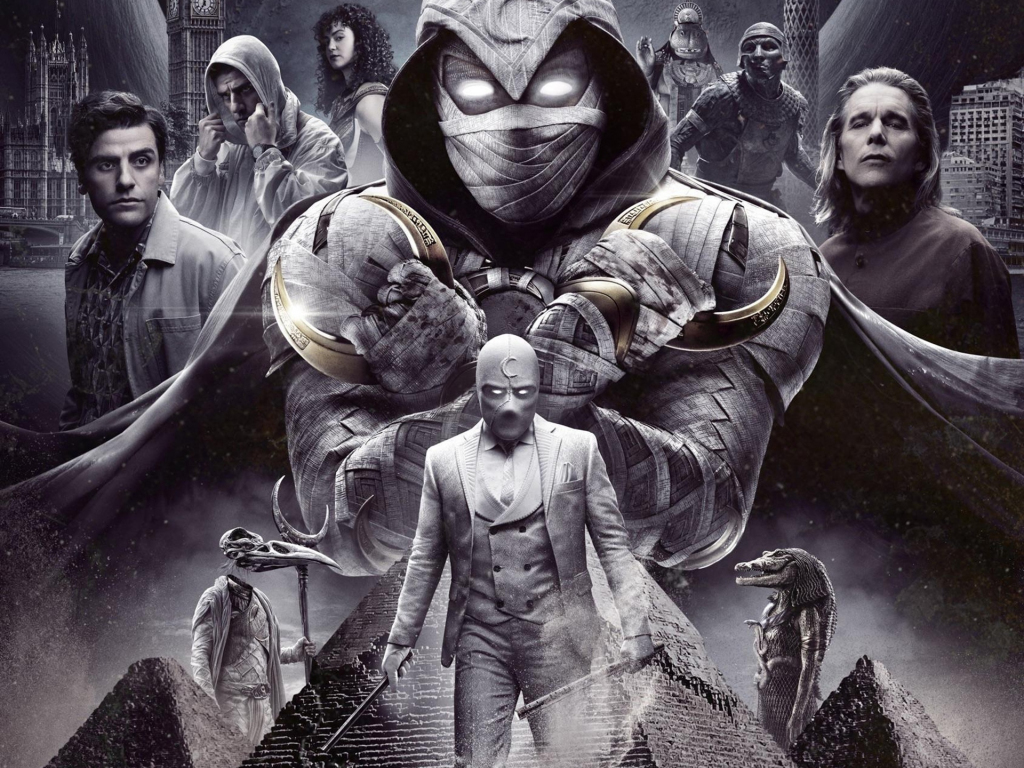 Wallpaper poster of moon knight, marvel tv series, 2022 desktop wallpaper, HD image, picture, background, 760c26