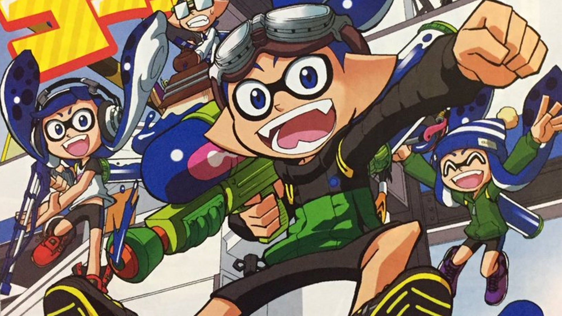 Splatoon Manga Team Blue Wallpapers - Wallpaper Cave