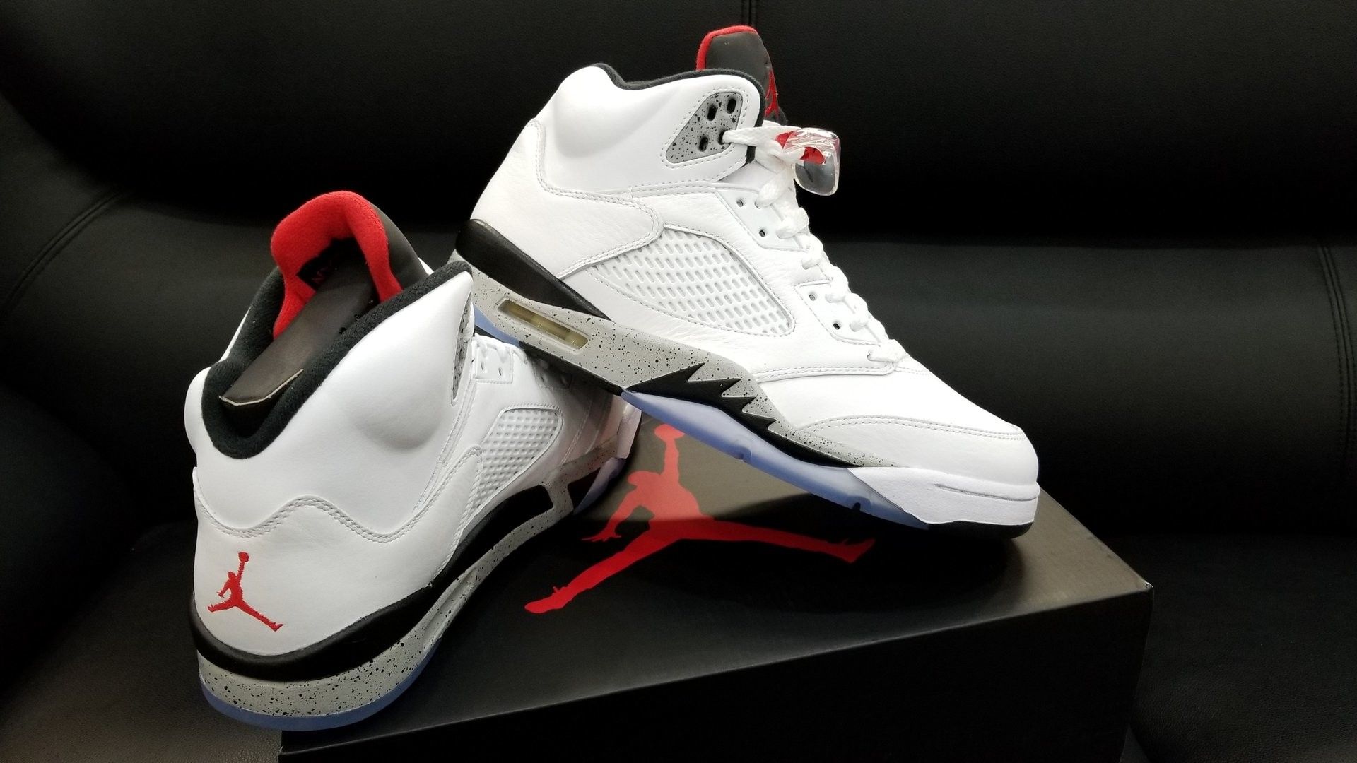 Air Jordan Cement 5s Wallpaper