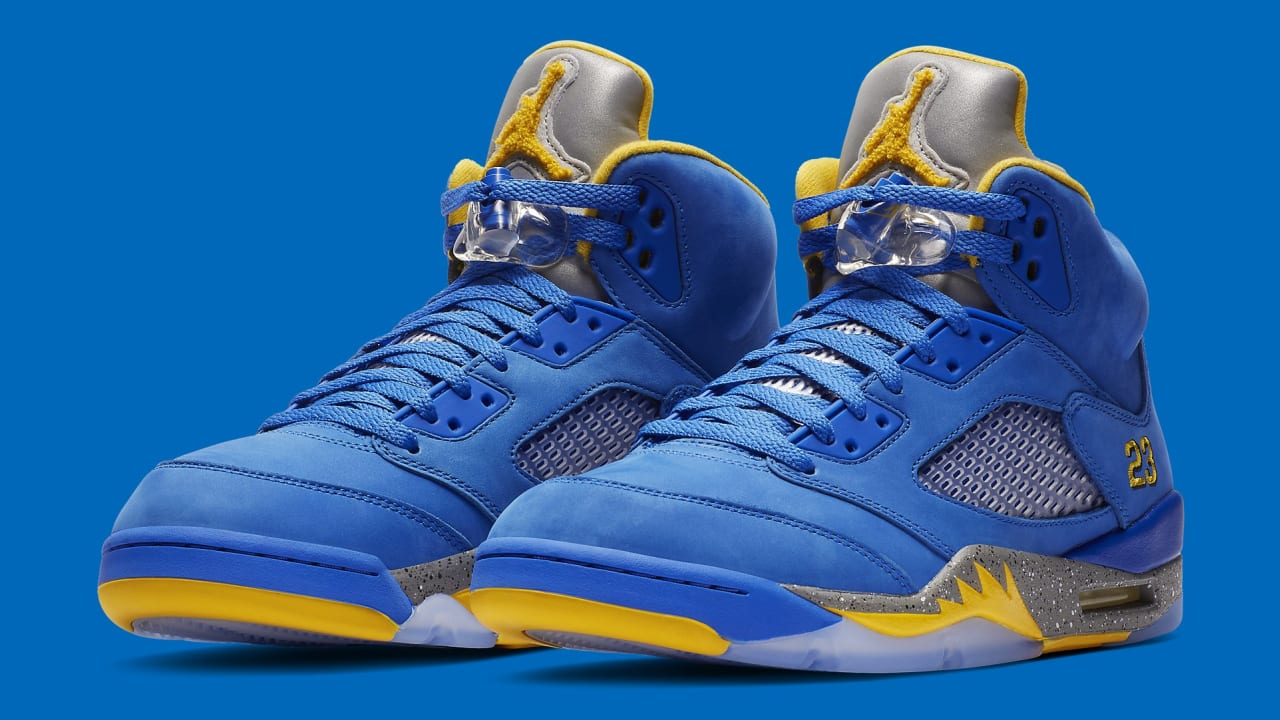 Air Jordan 5 JSP Laney 'Varsity Maize' & 'Varsity Royal' Release Date CD2720 400
