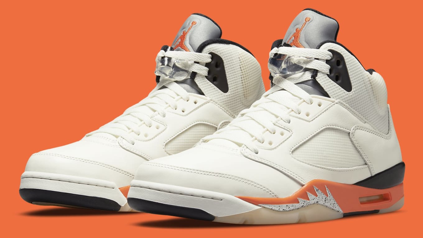 Air Jordan 5 Retro 'Orange Blaze' Release Date DC1060 100