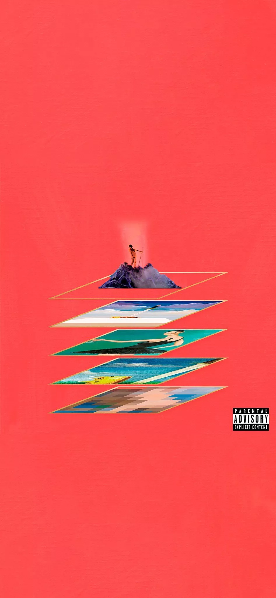 Kanye West inspired iOS 16 Wallpaper