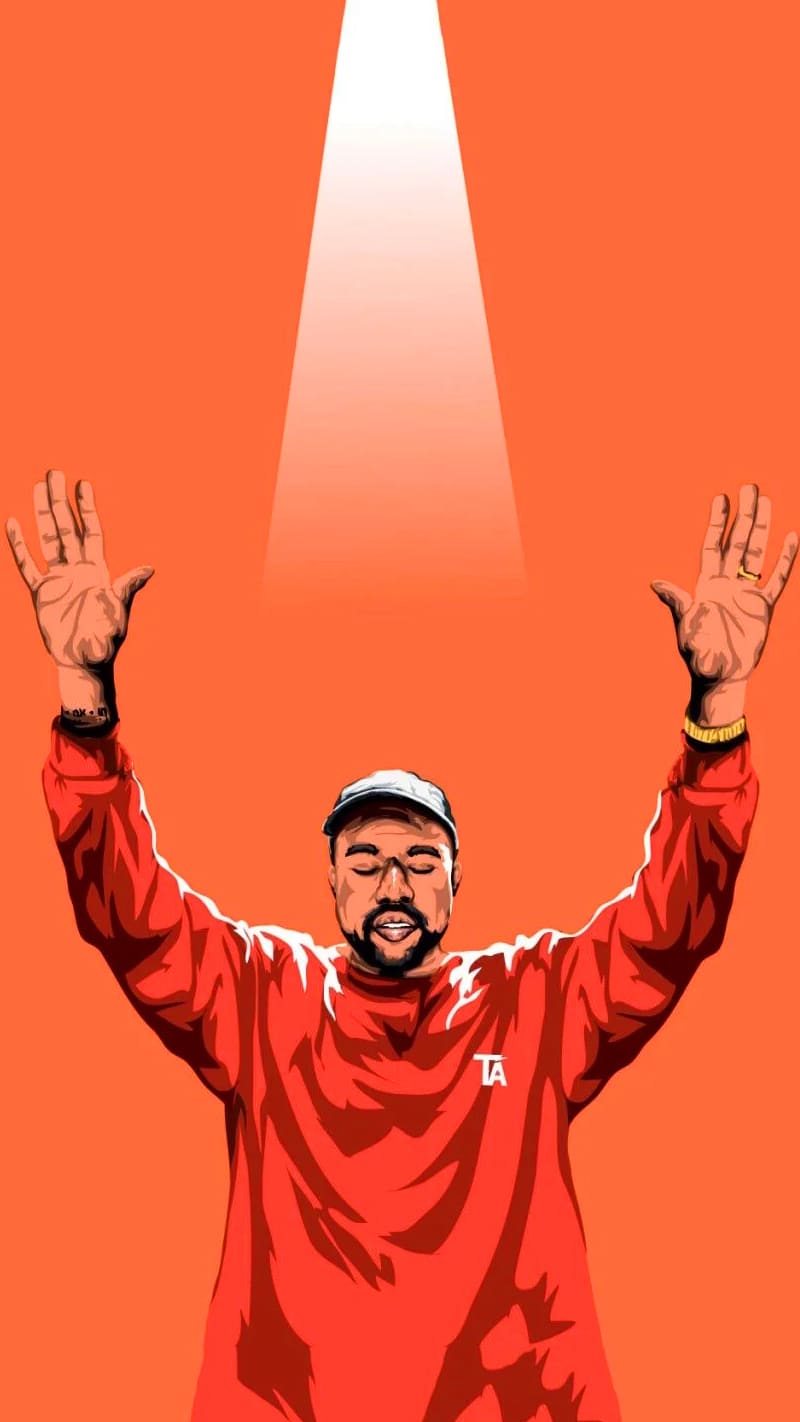 Kanye West Phone Wallpapers - Wallpaper Cave