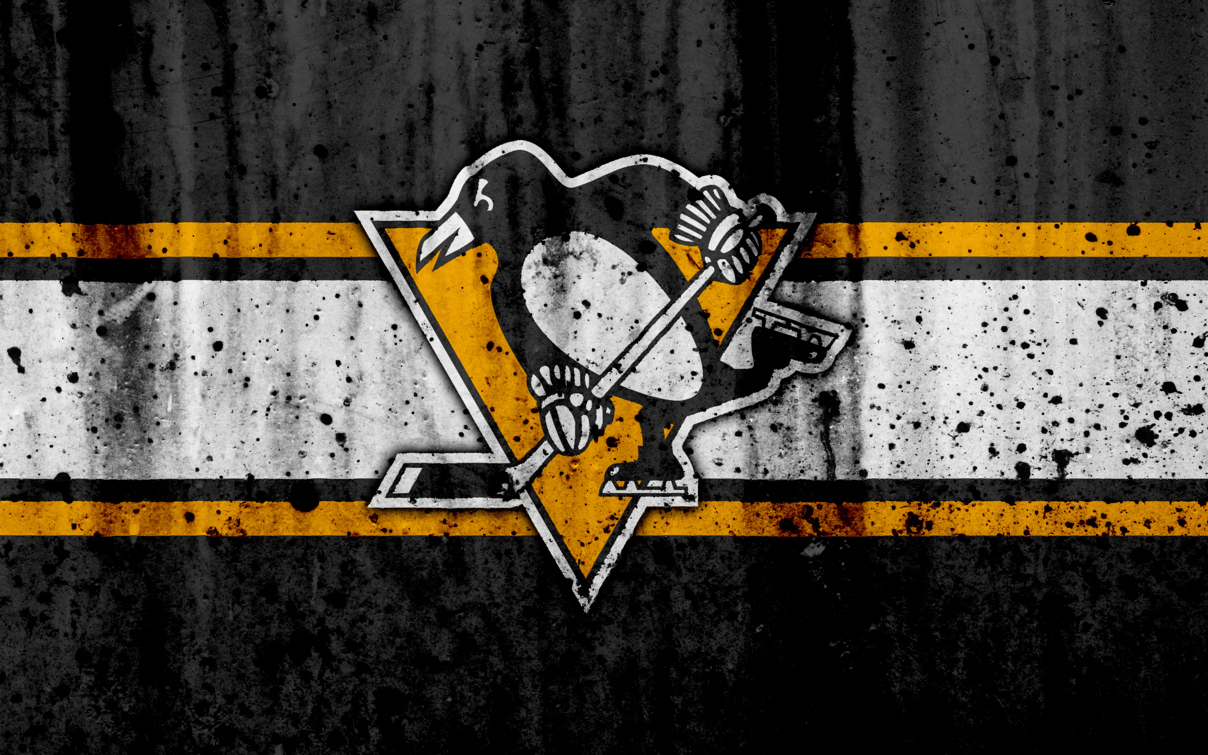 Pittsburgh Penguins, NHL, Emblem, Logo Gallery HD Wallpaper