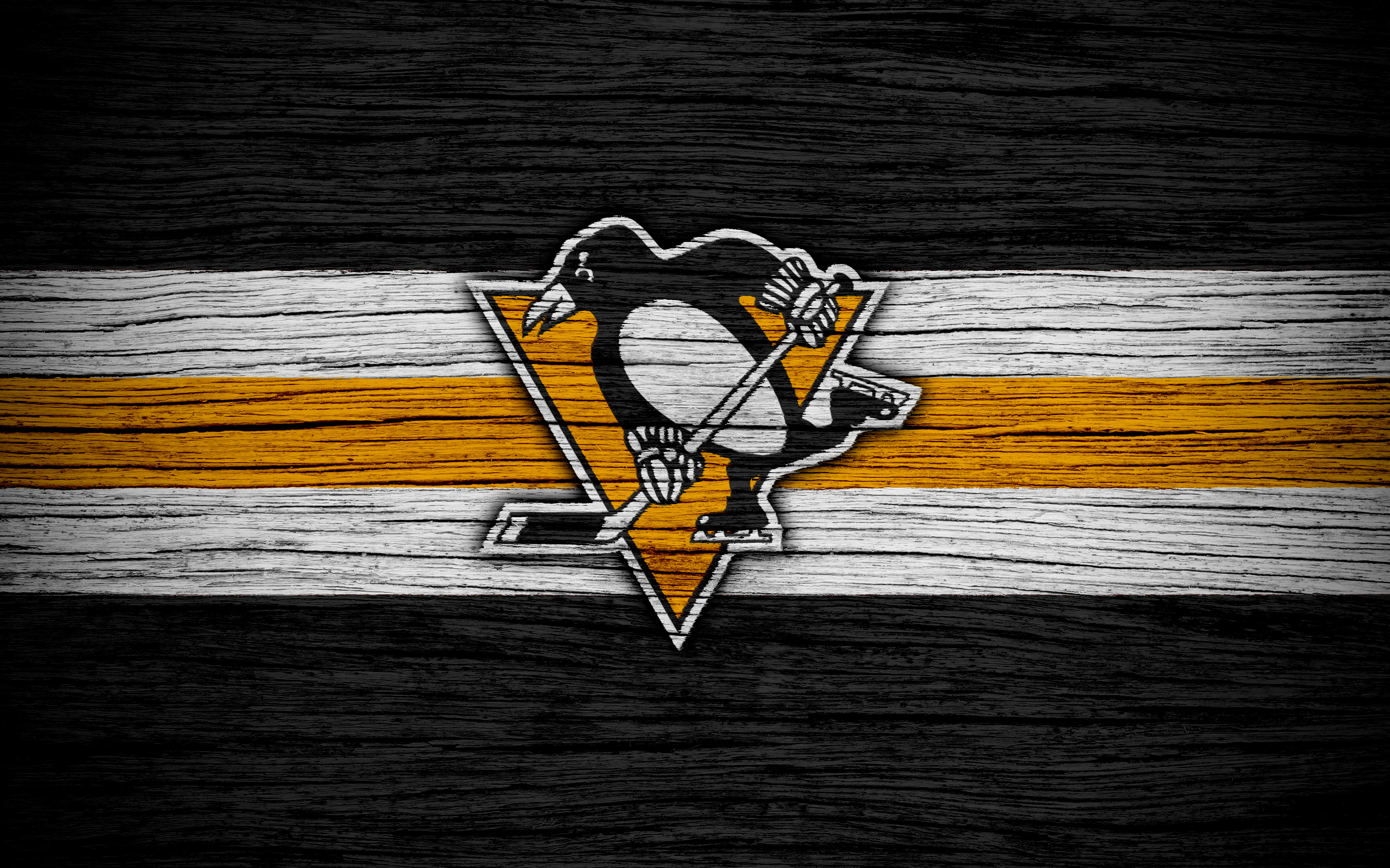Pittsburgh Penguins, Emblem, Logo, NHL Gallery HD Wallpaper