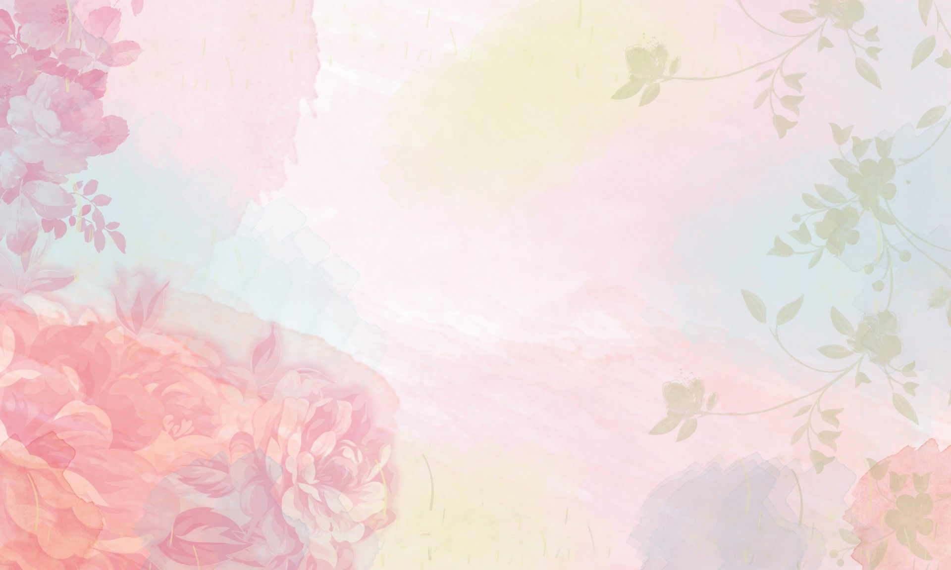 Pastel Watercolor Wallpaper