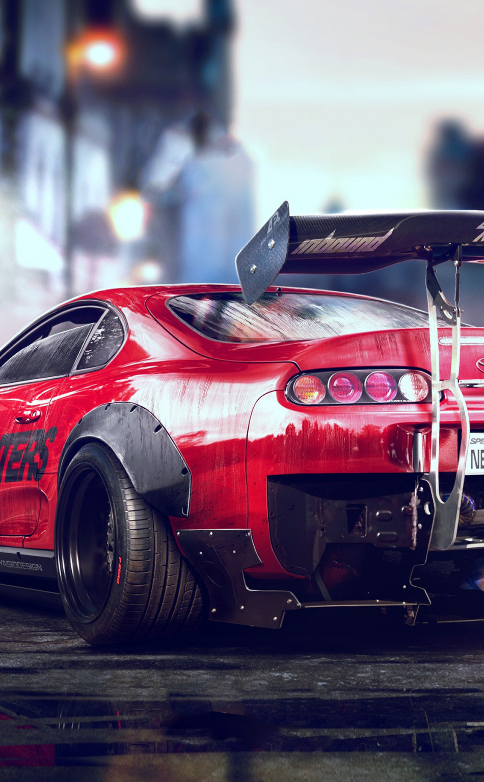 Download wallpaper 950x1534 toyota supra, need for speed payback, video game, iphone, 950x1534 HD background, 6951