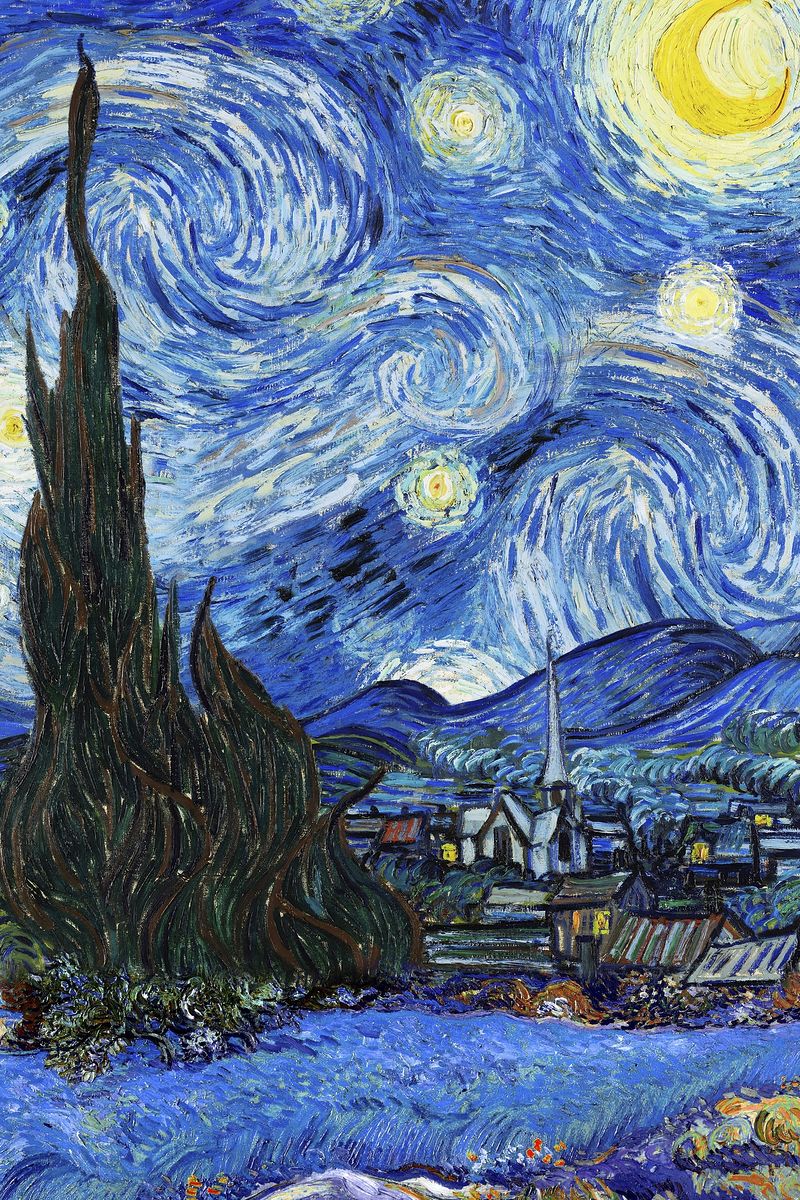 Starry Night Image Wallpaper