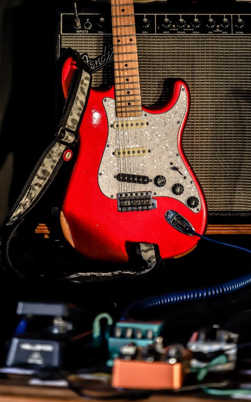 Wallpaper electric guitar music rock guitar red. Red electric guitar, Electric guitar, Rock guitar