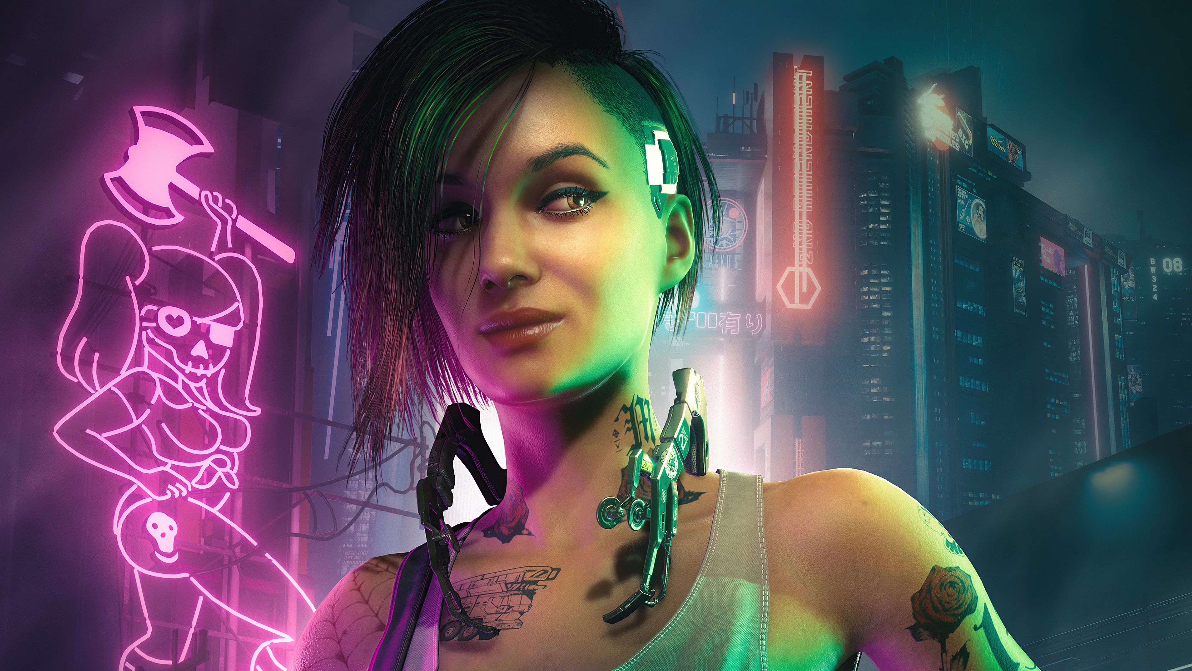 wallpaper, cyberpunk 2077, judy alvarez, 4k, HD Gallery HD Wallpaper