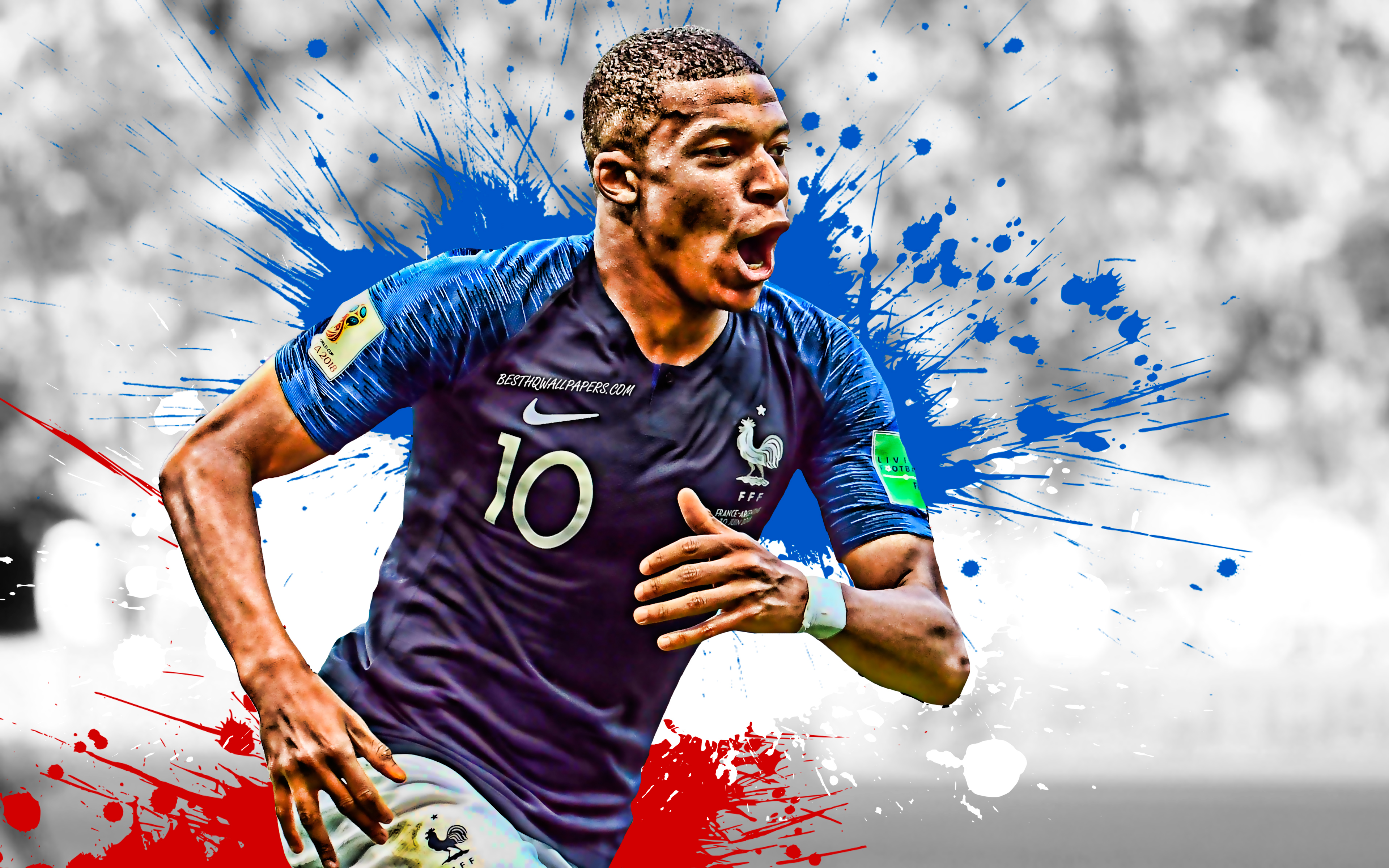 Sports Kylian Mbappé 4k Ultra HD Wallpaper