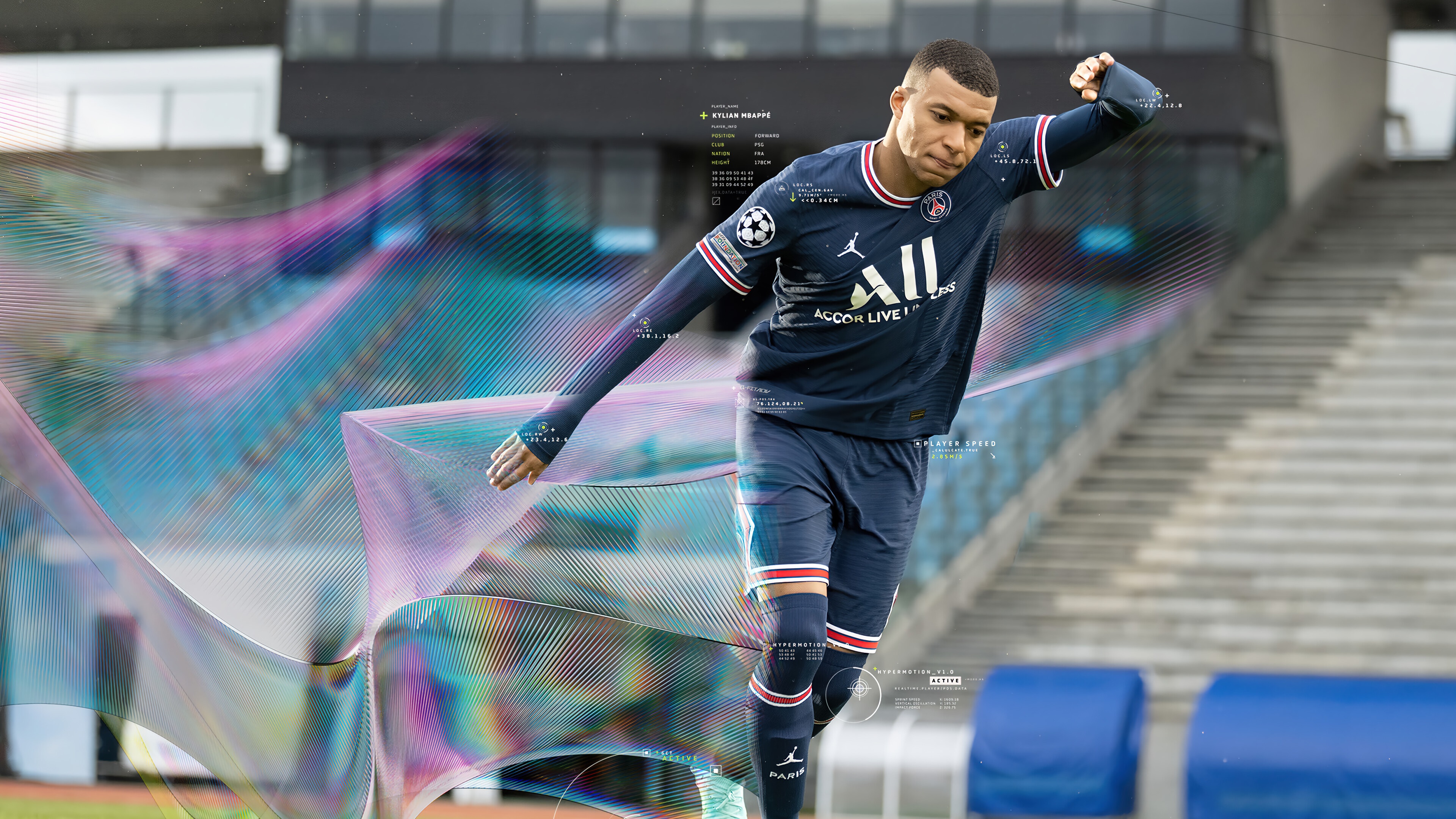 fifa 22, football game, kylian, mbappe, 4k, pc Gallery HD Wallpaper