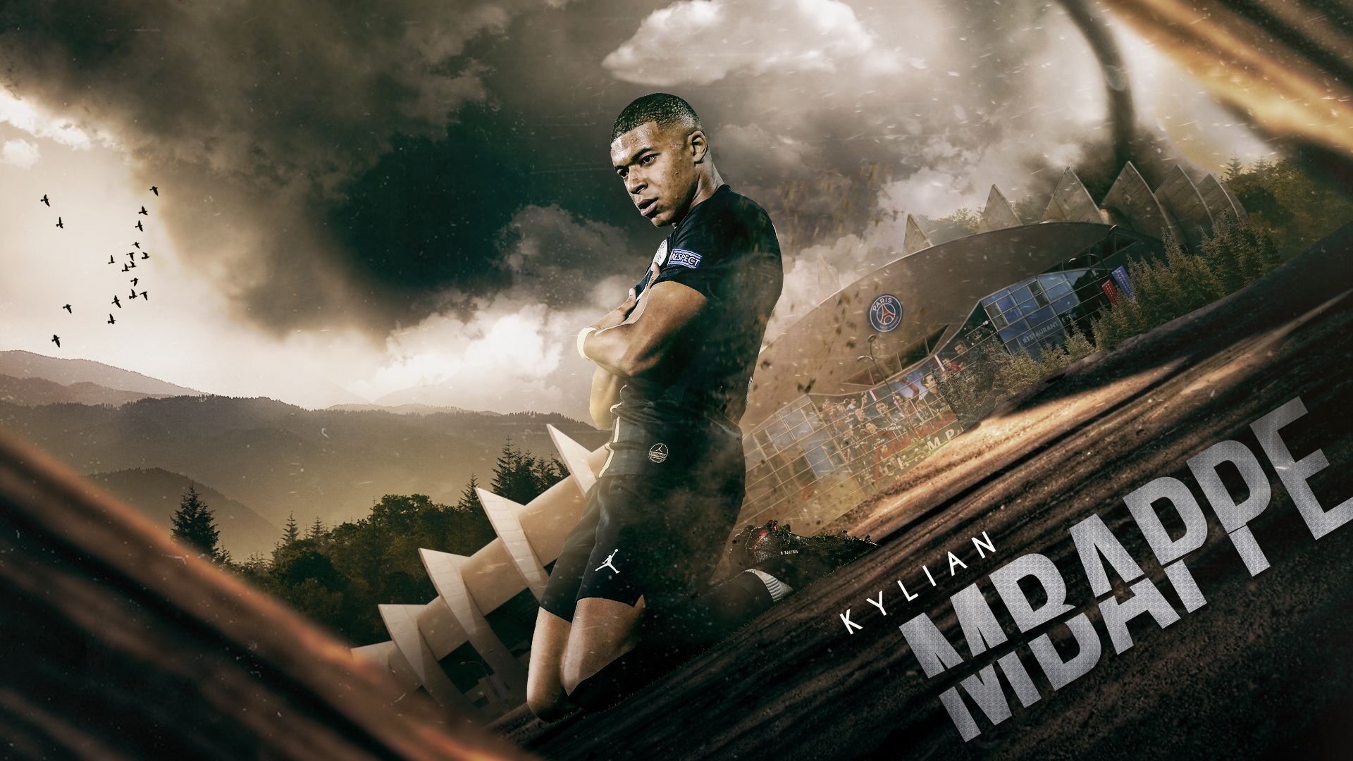 HD desktop wallpaper: Sports, Soccer, French, Paris Saint Germain F C, Kylian Mbappé download free picture