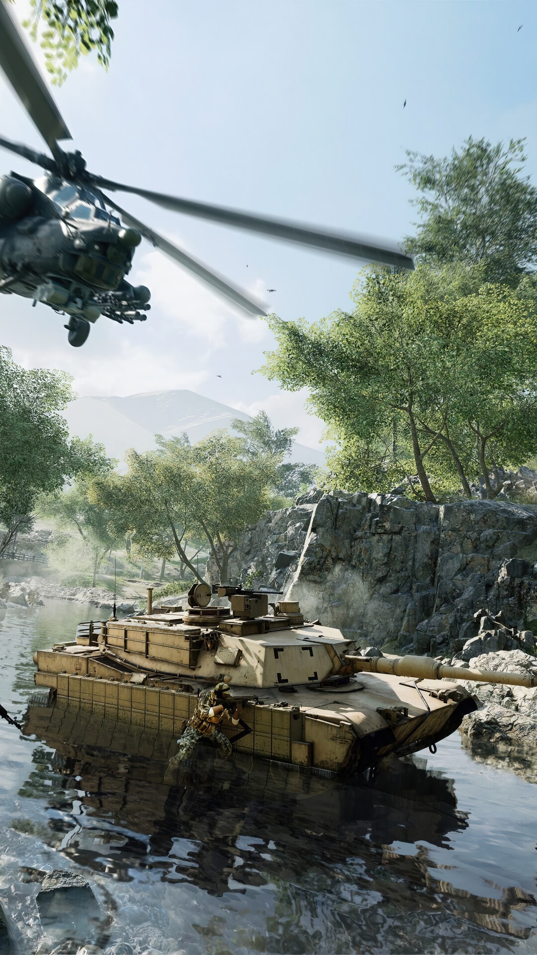 Battlefield 2042, Video Game, Tank, Attack Helicopter Gallery HD Wallpaper