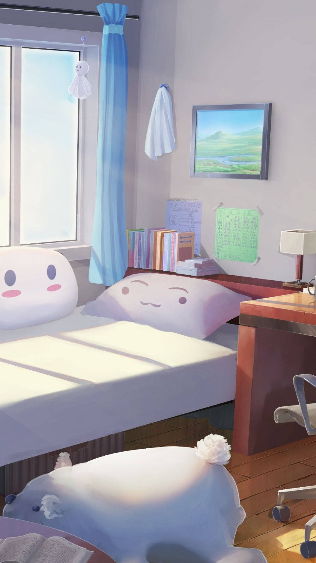 Creative Room Anime on Background - Stock Image - Everypixel