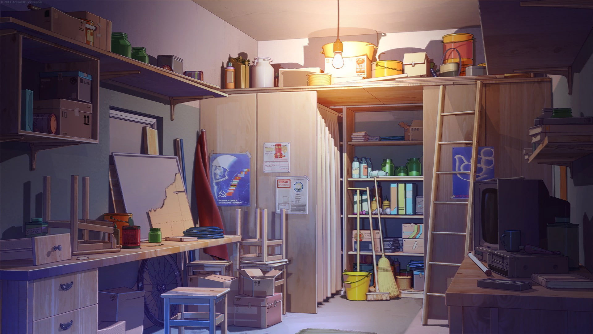 Wallpaper Anime, Room