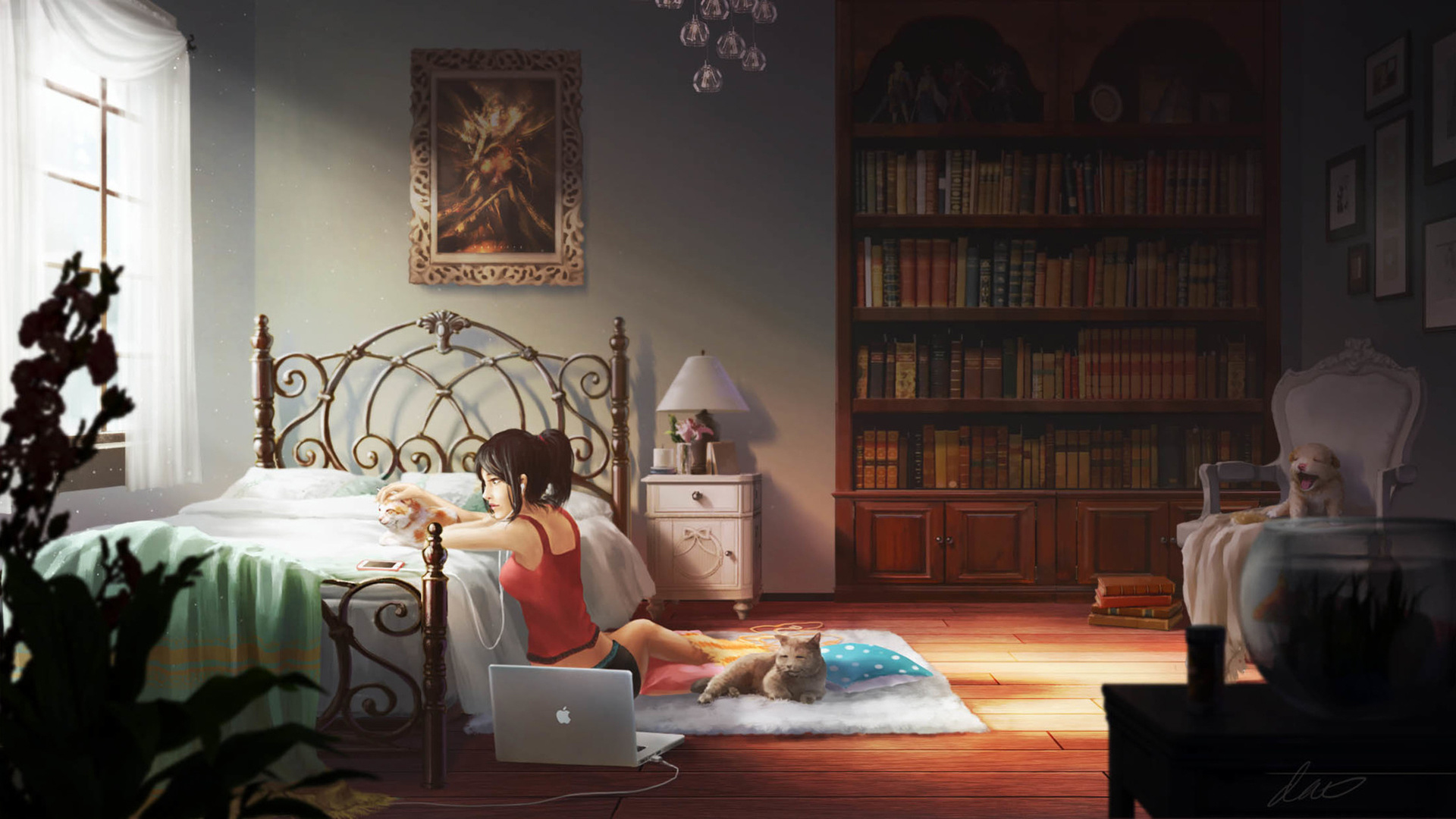 Cute Anime Room Wallpapers Wallpaper Cave