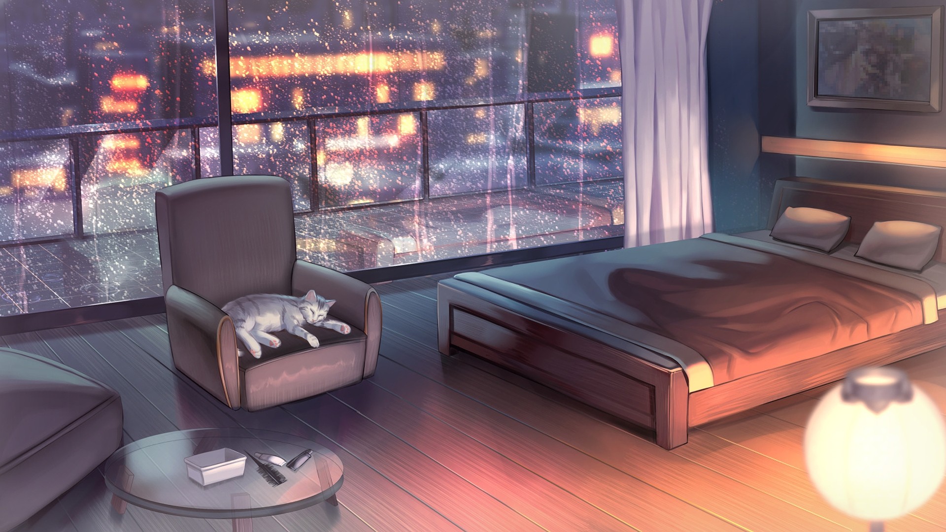 Anime Bedroom Wallpaper