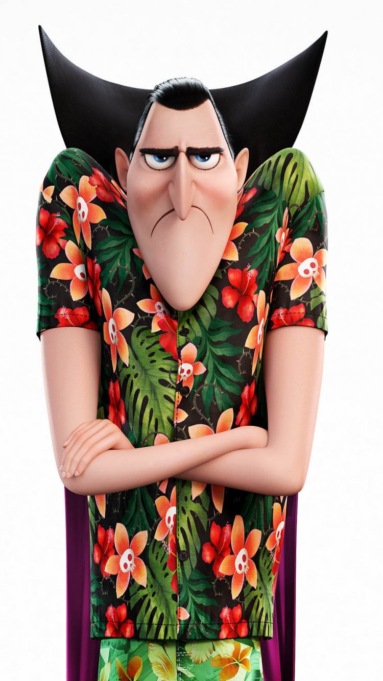 Download wallpaper 750x1334 hotel transylvania 3: summer vacation, animated movie, 2018, iphone 7, iphone 8, 750x1334 HD background, 4498