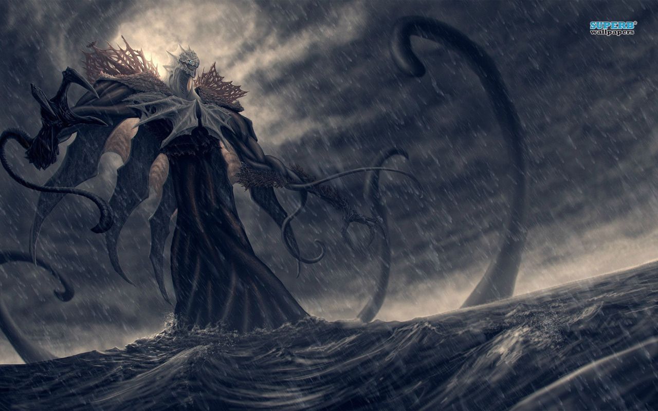 sea monster. Ocean monsters, Sea monster art, Monster picture