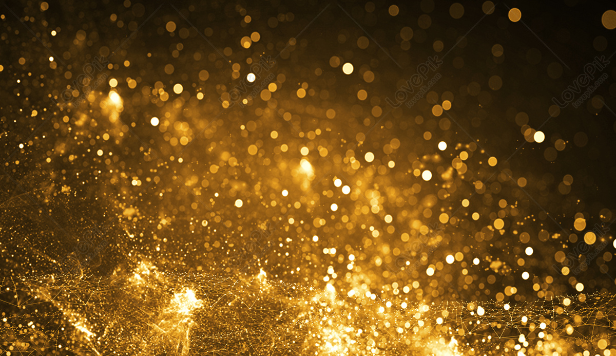 Golden Particles Download Free. Banner Background Image