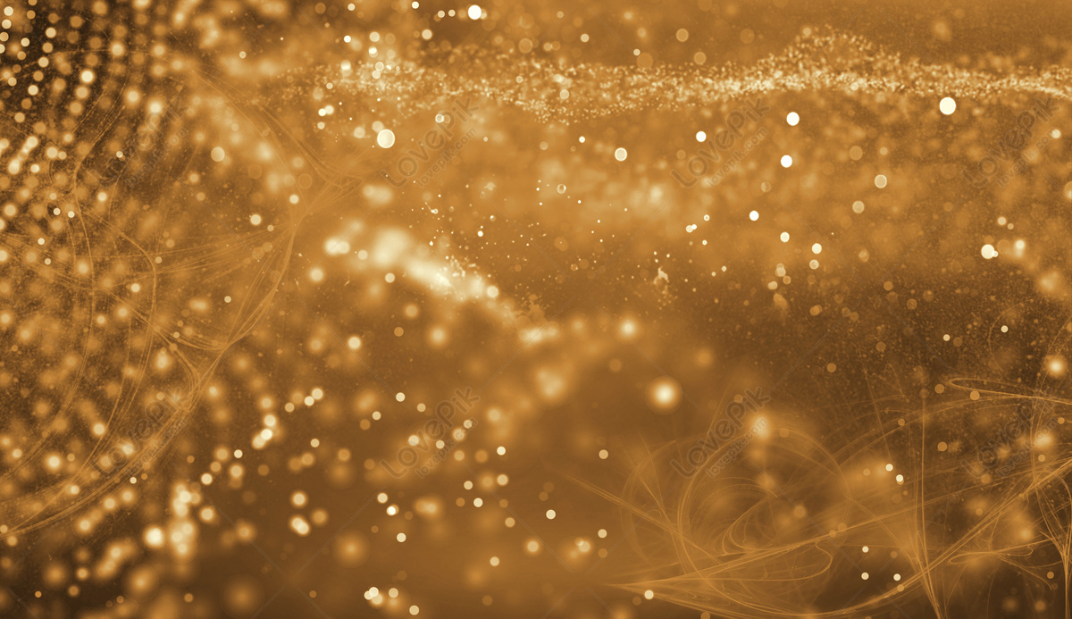 Golden Particles Download Free. Banner Background Image
