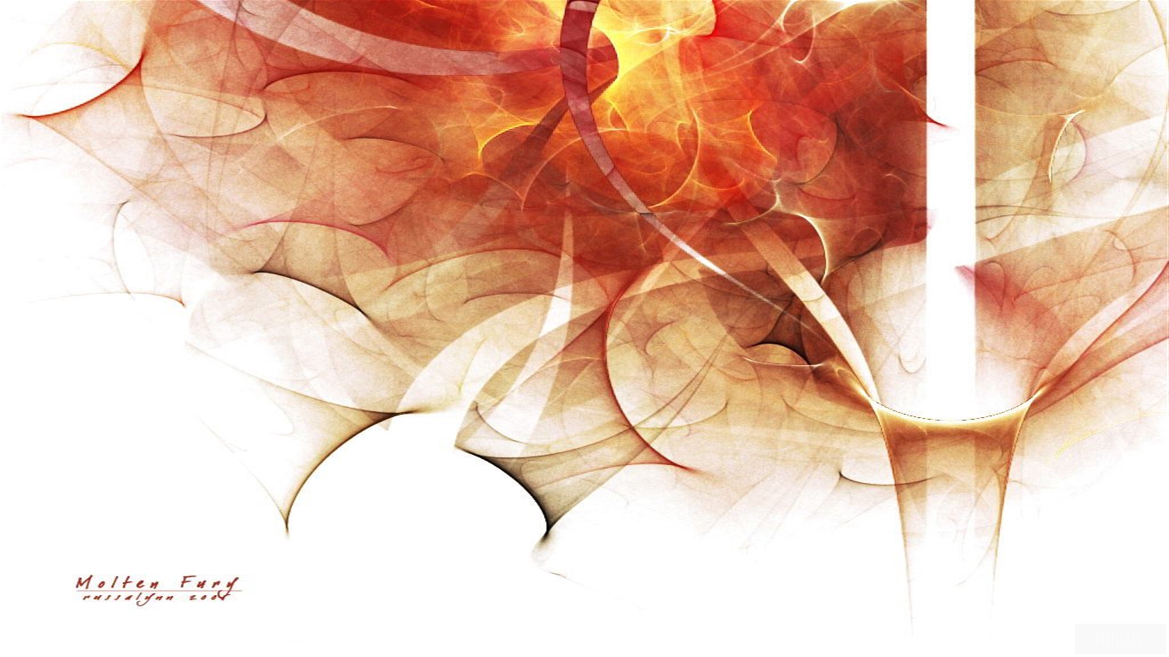 Abstract Orange Design 4k Gallery HD Wallpaper