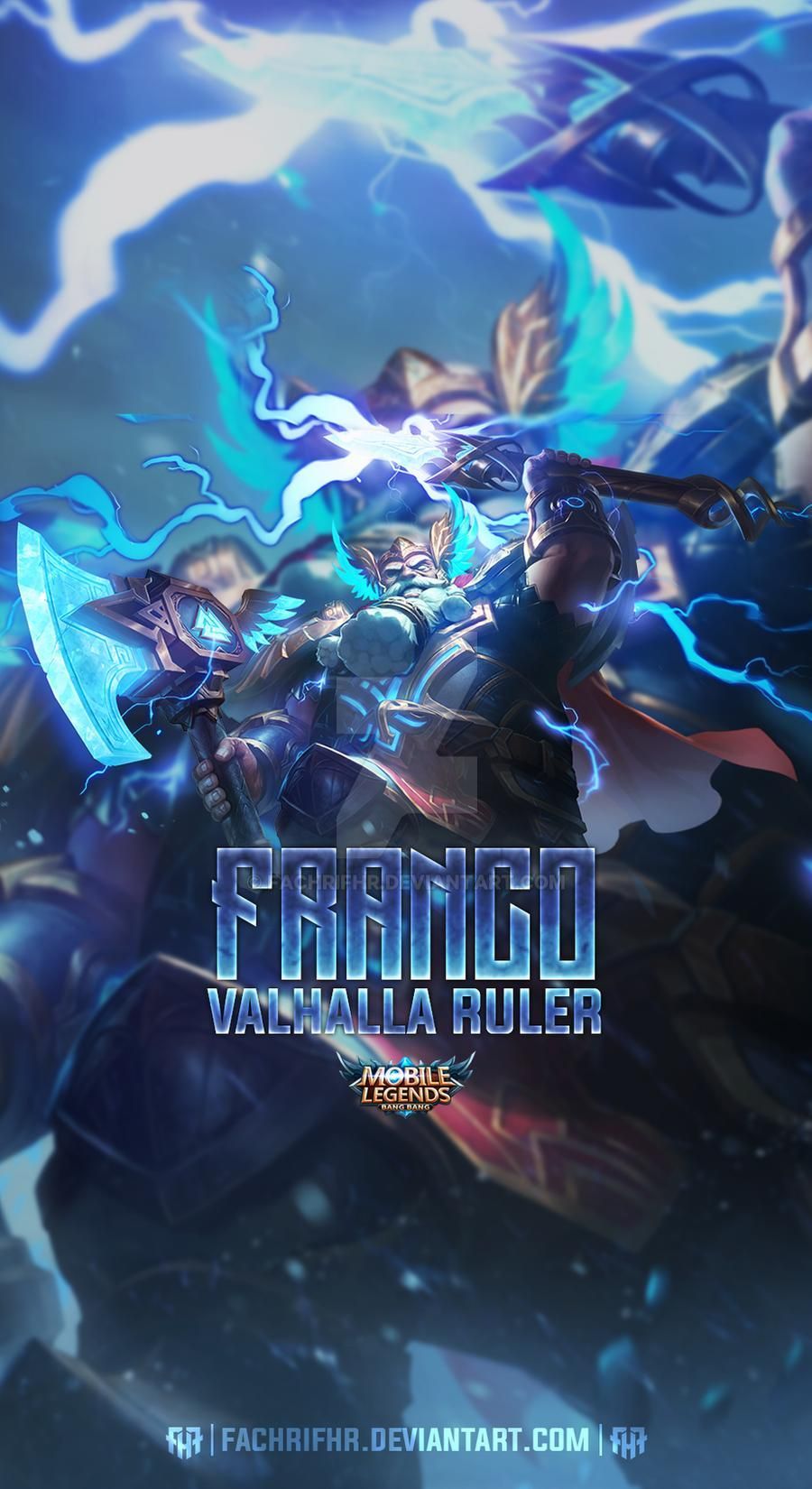Franco Valhalla Ruler. Mobile legends, Mobile legend wallpaper, Hero wallpaper