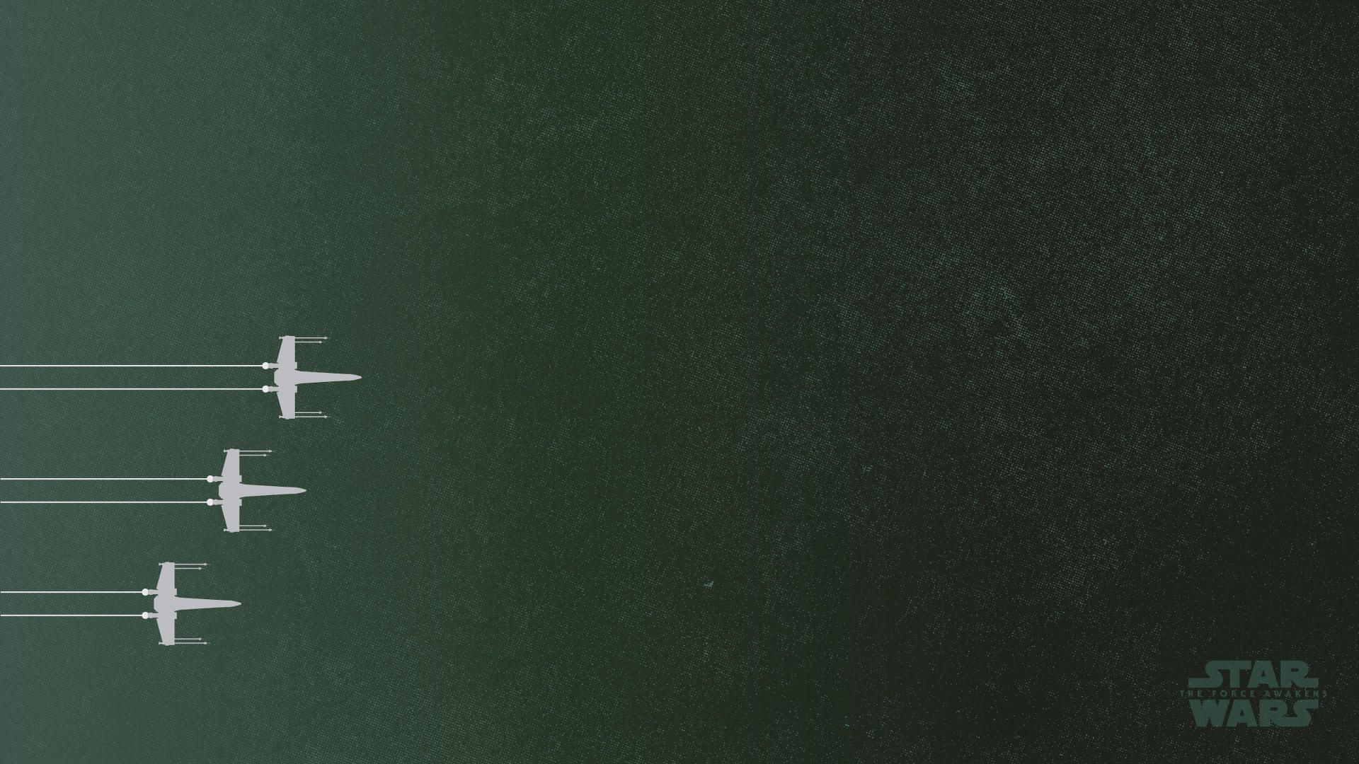 Force Awakens Minimalist. Wings wallpaper, Star wars wallpaper, Star wars theme