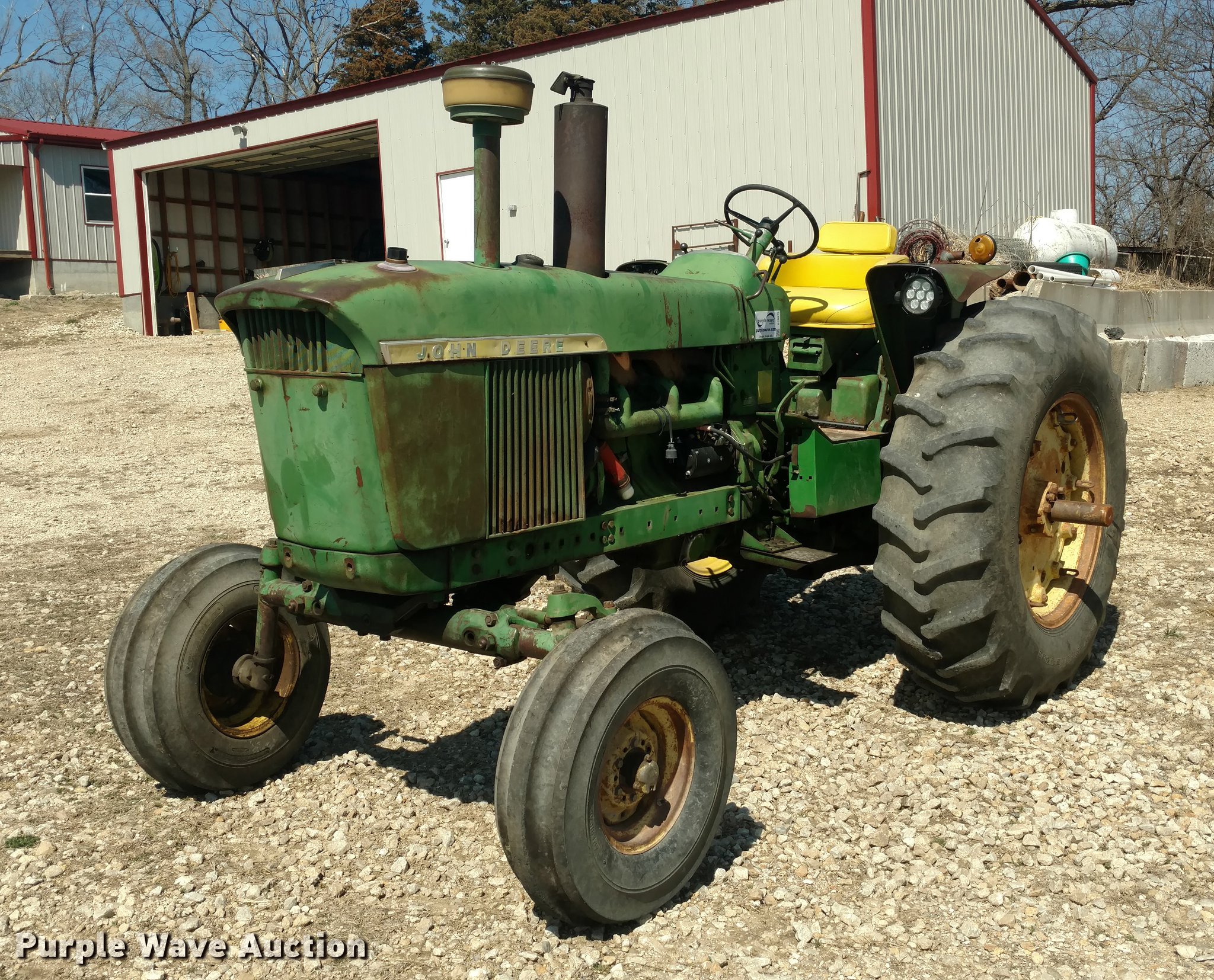 John Deere 4020 tractor in Eureka, KS. Item DC0975 sold