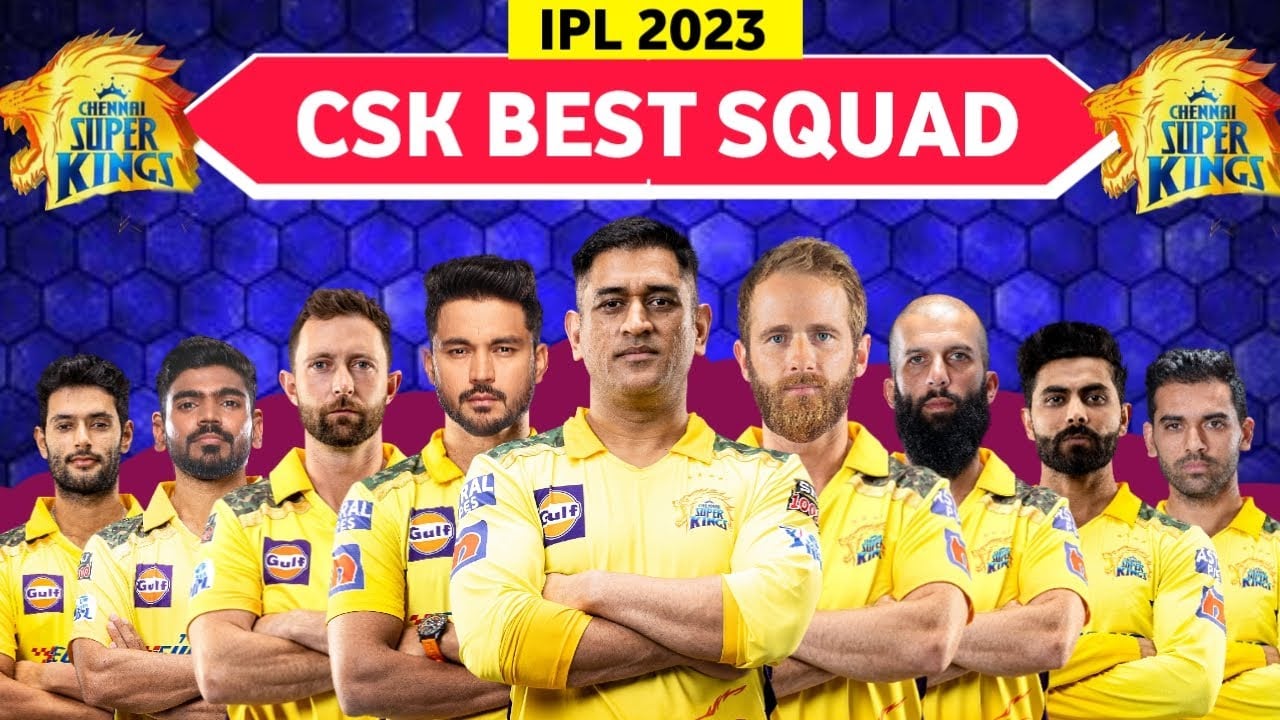 CSK Squad 2023 Wallpapers - Wallpaper Cave