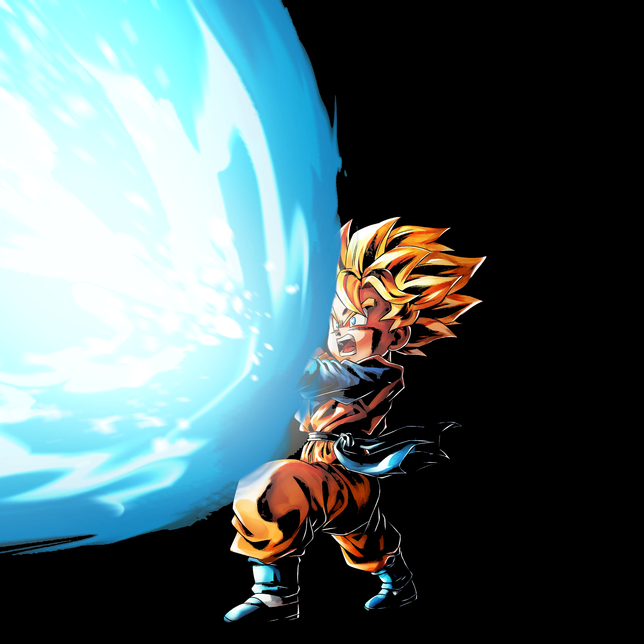 Super Saiyan Goten (Kid) 52.82 True Black Amoled Wallpaper