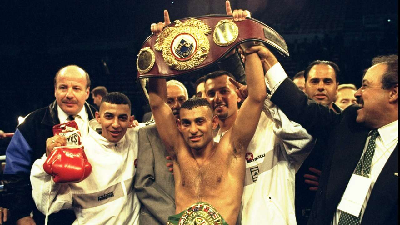 Naseem Hamed, Kell Brook, Johnny Nelson, Clinton Woods and Paul Jones: Champions of the Steel City. DAZN News US