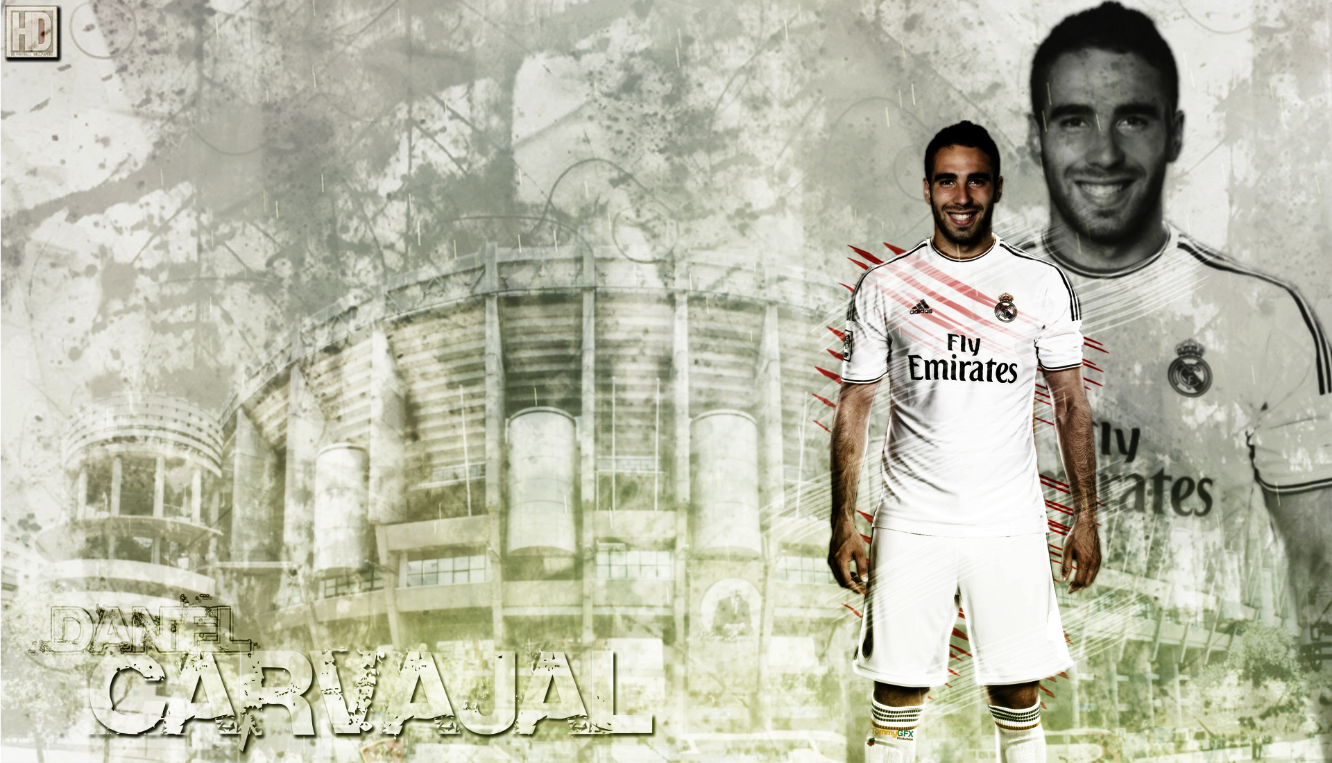 Dani Carvajal HD, Real Madrid C.F. Gallery HD Wallpaper