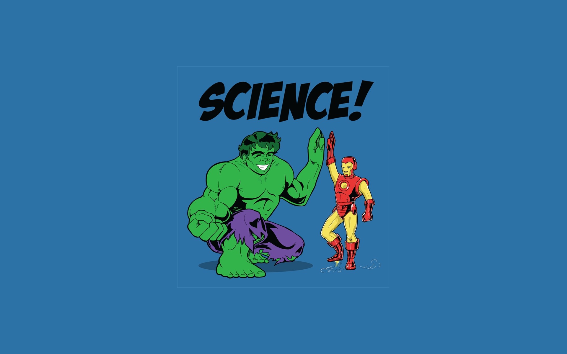 hulk, comic, Character, Science, Iron, Man, Humor, Simple, Background, The, Avengers, movie, Blue, Background Wallpaper HD / Desktop and Mobile Background