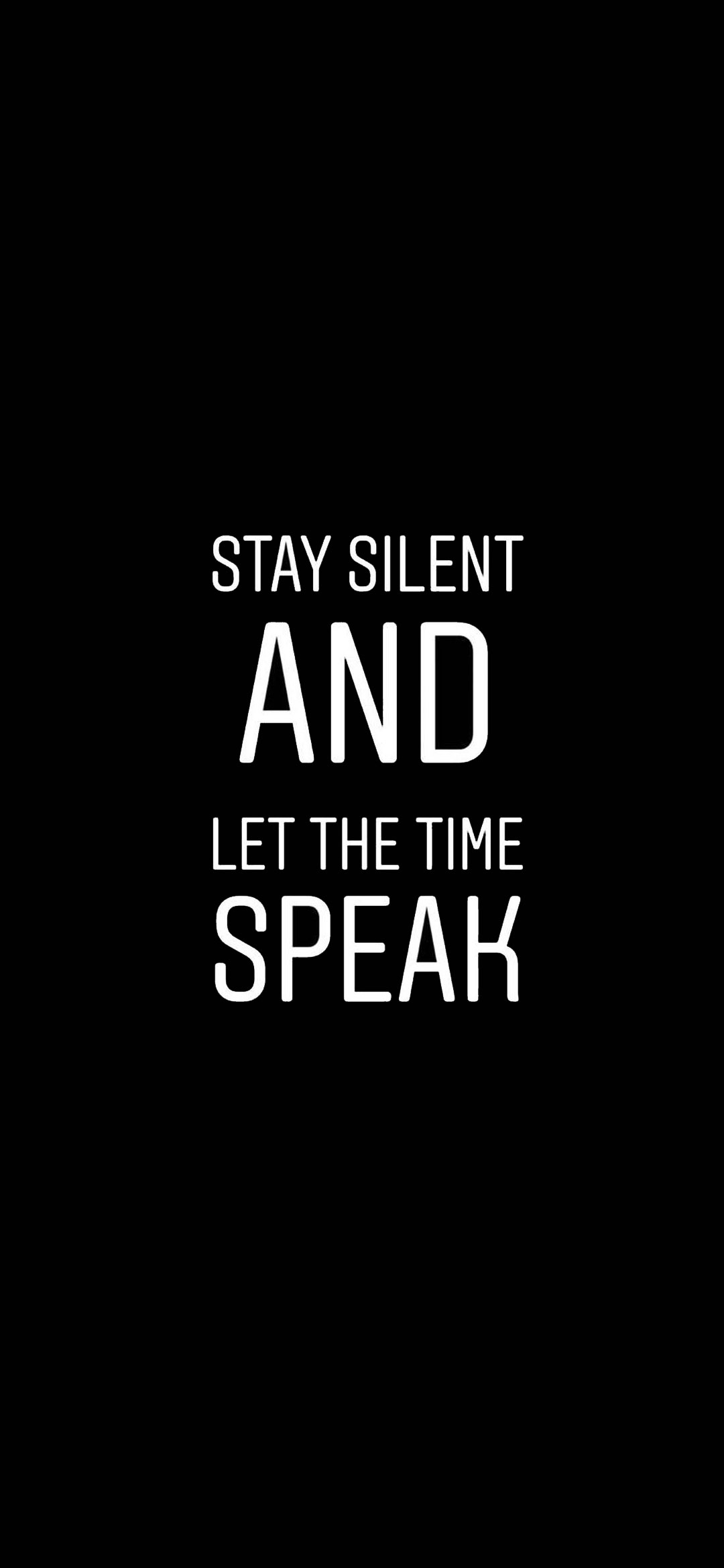 Stay Silent