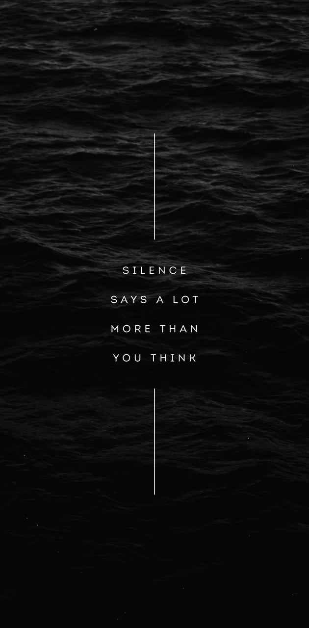 Confidence is silent. Insecurities are loud.” Wallpaper by QuoteFancy