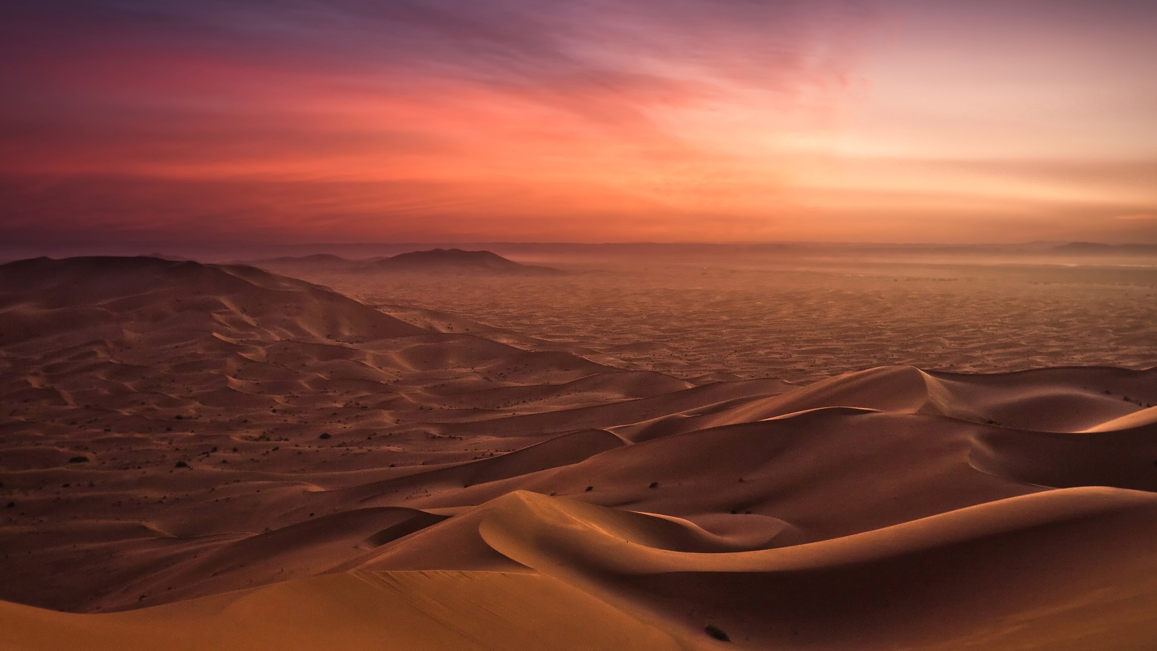 4K Desert Wallpaper and Background Image