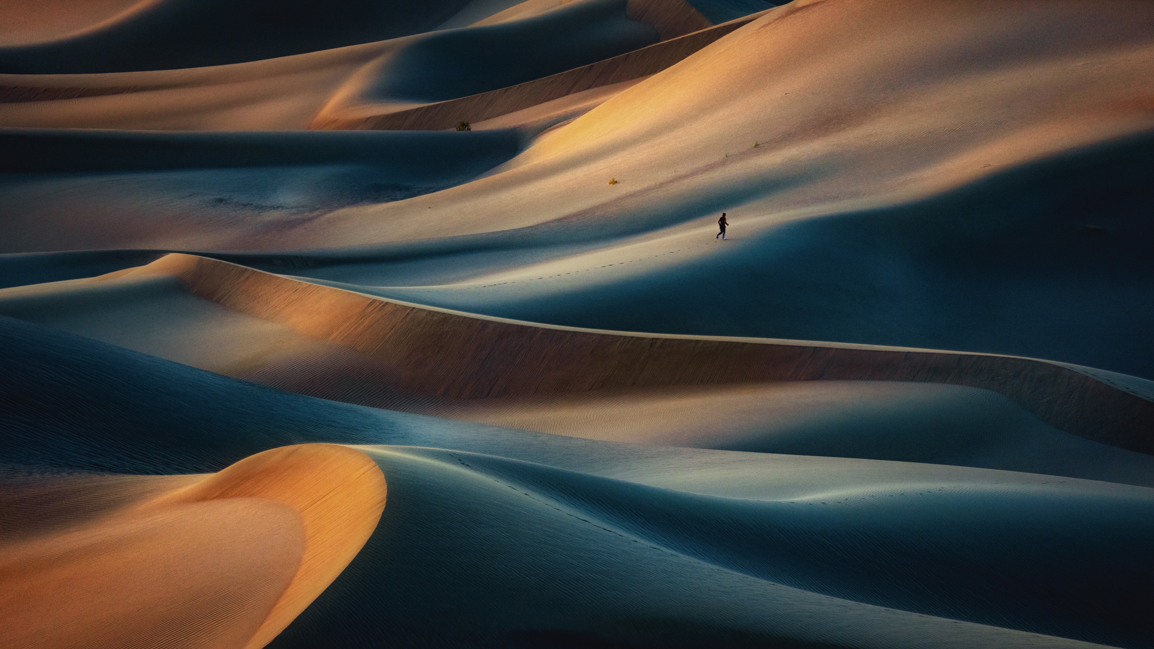 Desert Wallpaper 4K, Sand Dunes, Khara, Nature